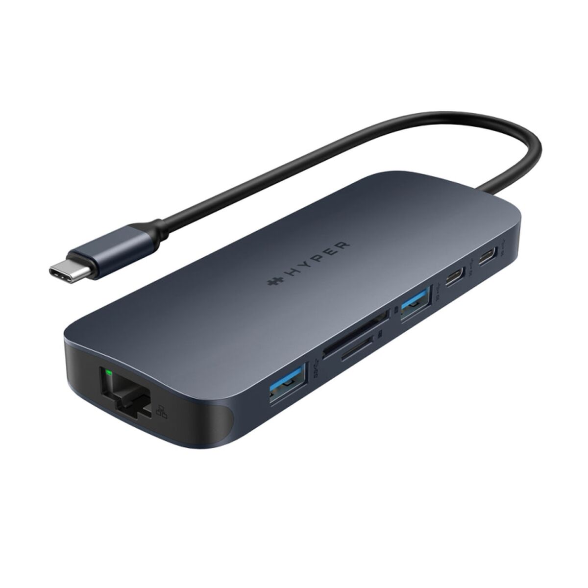 USB-C-splitter Hyper Black