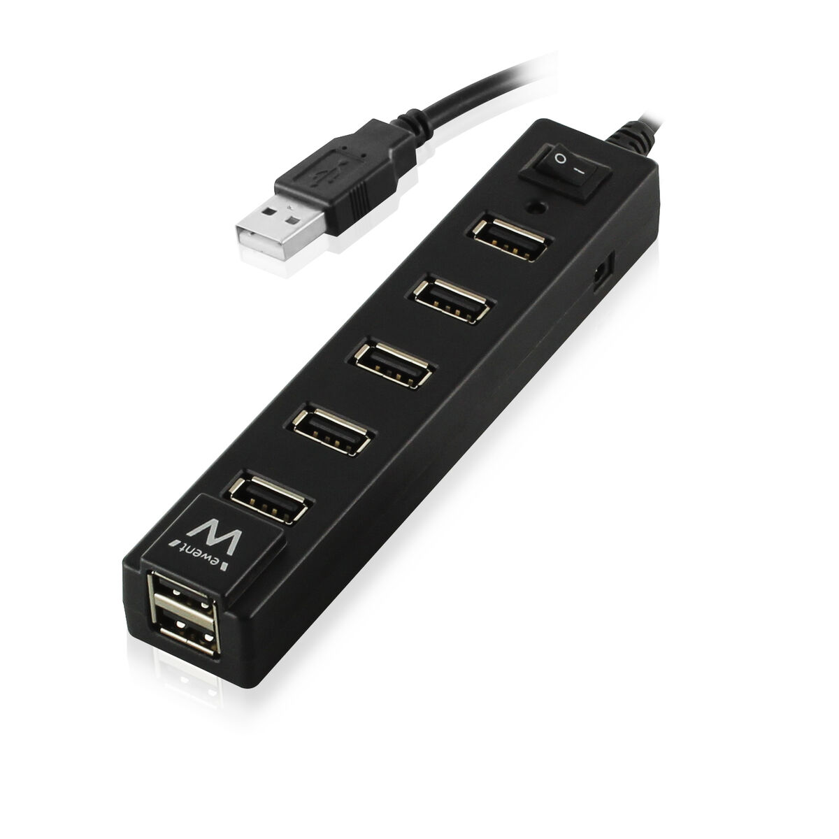 USB-разветвитель Ewent EW1130 Чёрный-2