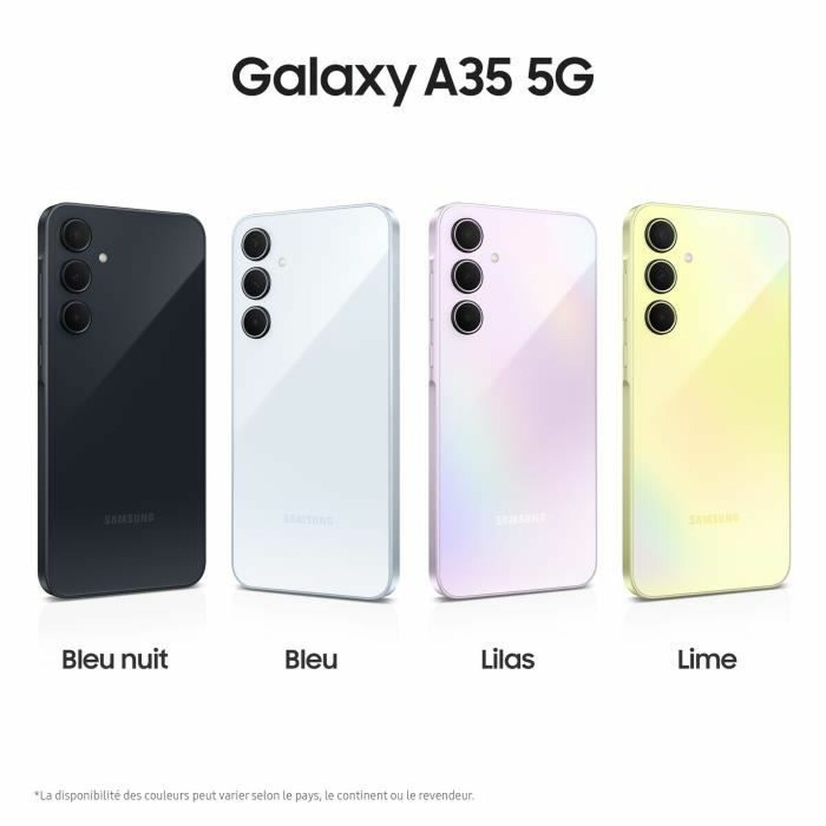 Смартфоны Samsung 6 GB RAM 128 Гб Синий Чёрный-2