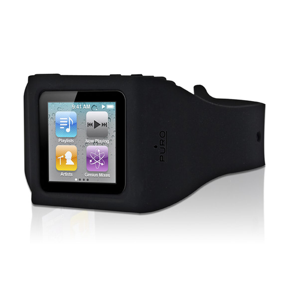 Muvit Running In Off Com Ipod 6 Qora-3