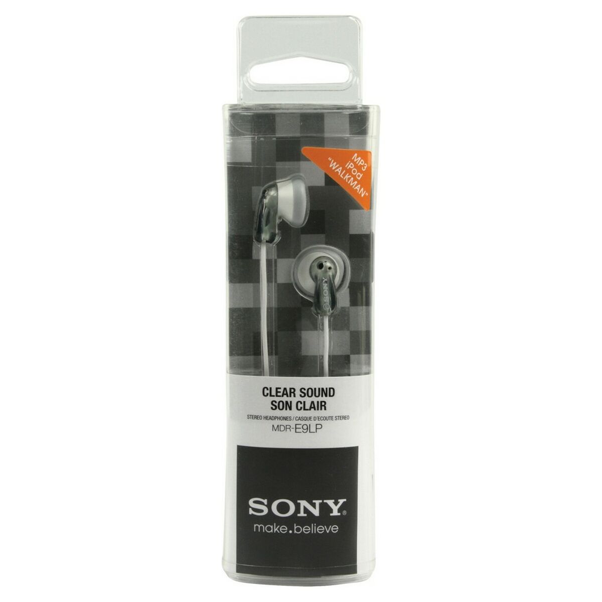 Sony MDRE9LPH headphones. AE in-ear Grey-2