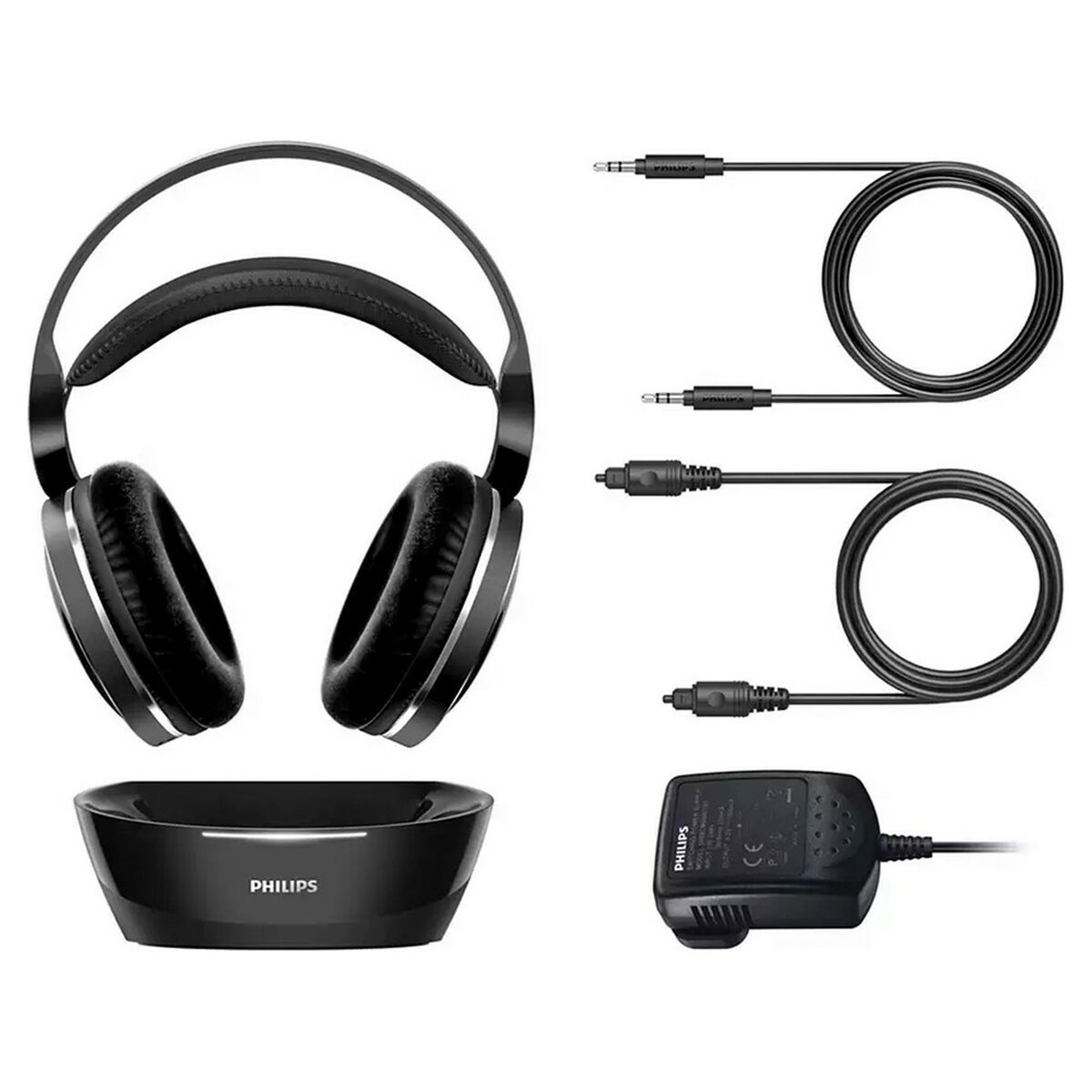 Philips Head Headphones Black Wireless-4