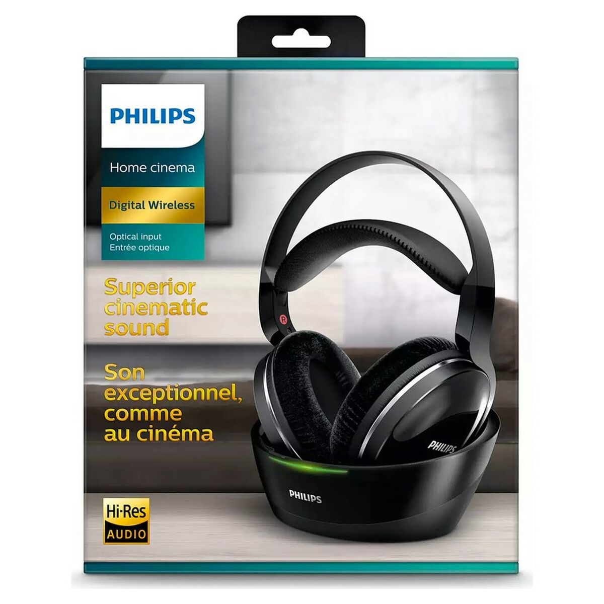 Philips Head Headphones Black Wireless-6