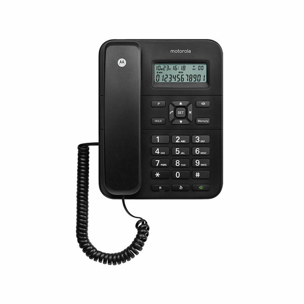 Motorola - Черный стационарлық телефоны