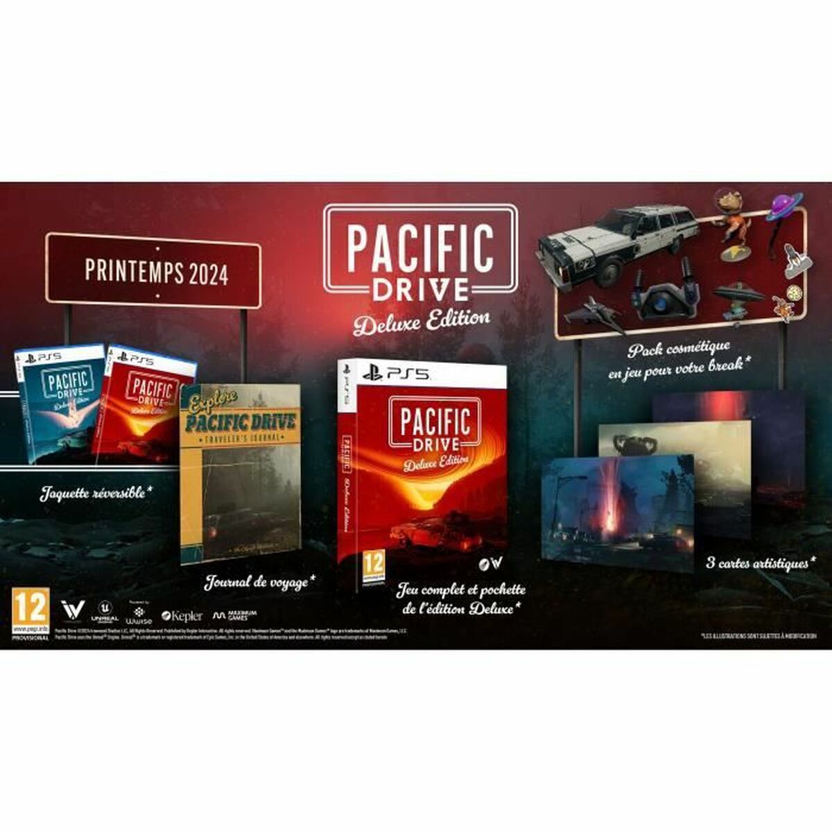 Видеоигры PlayStation 5 Just For Games Pacific Drive Deluxe Edition-2