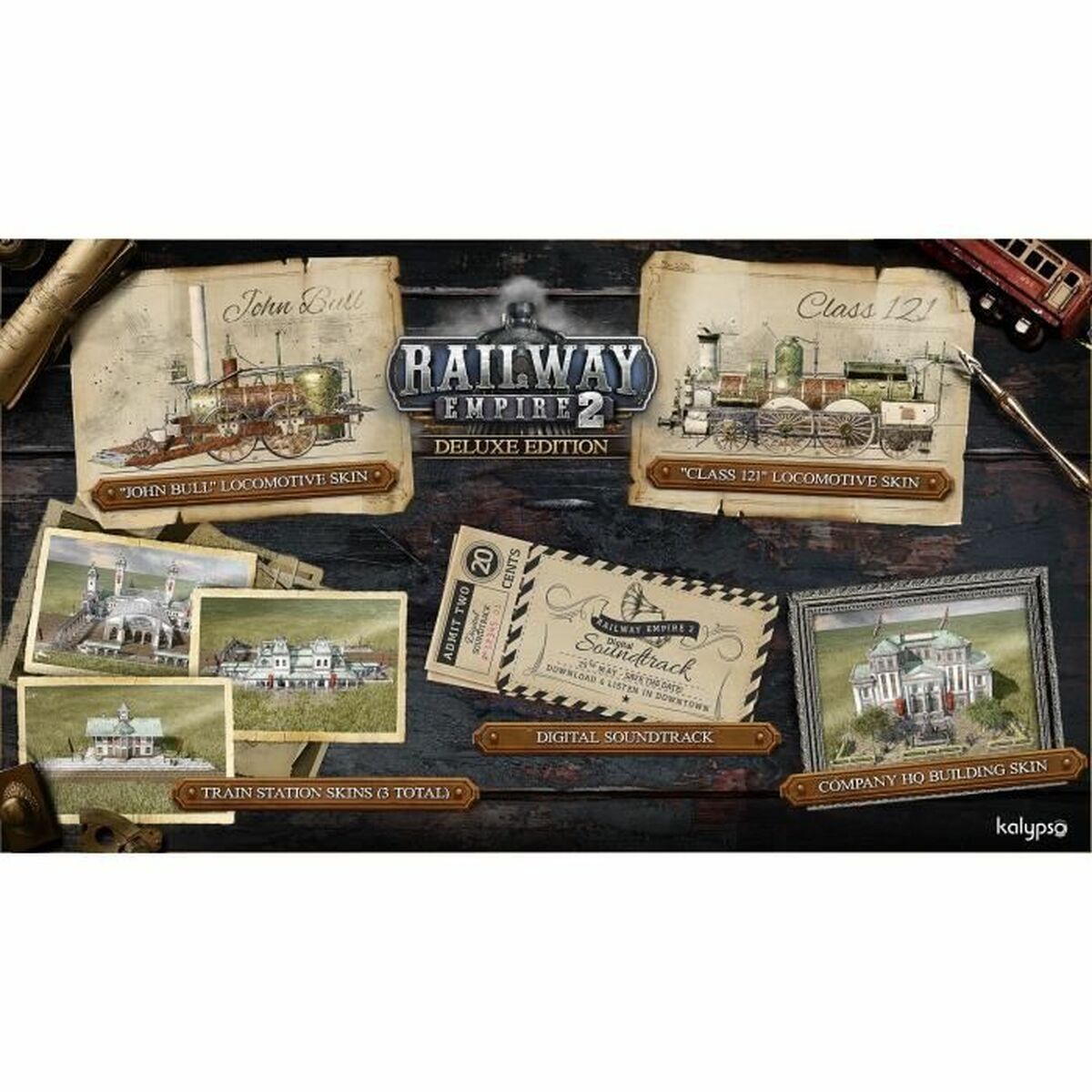 Видеоигра для Switch Kalypso Railway Empire 2 (FR)-2