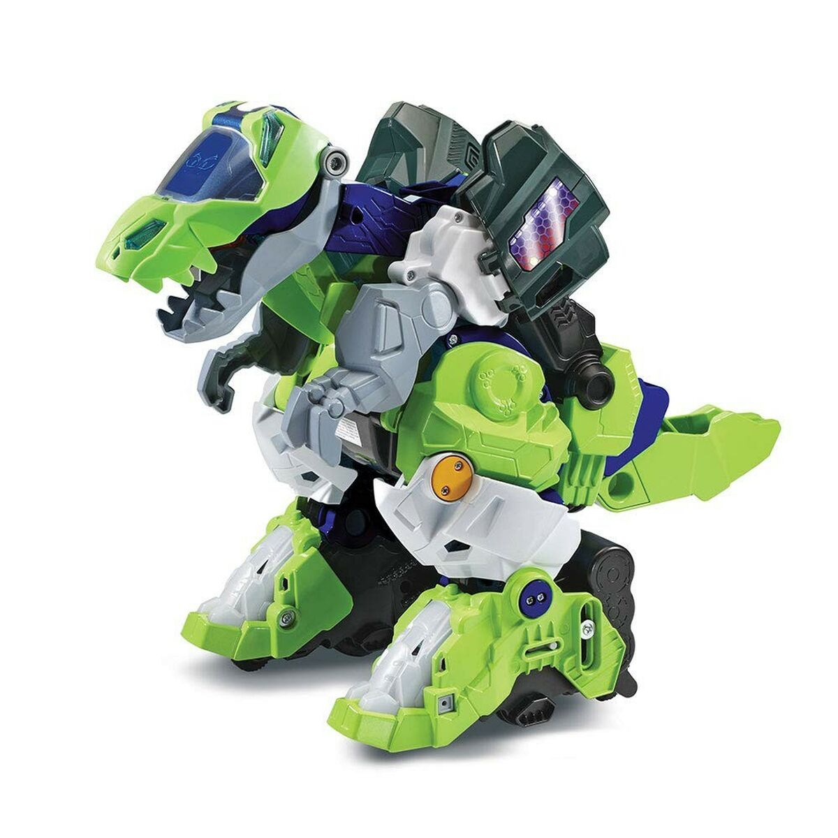 Robot Vtech Switch & Go Dinos Green Dinosaur 2 in 1 Radio Control-6