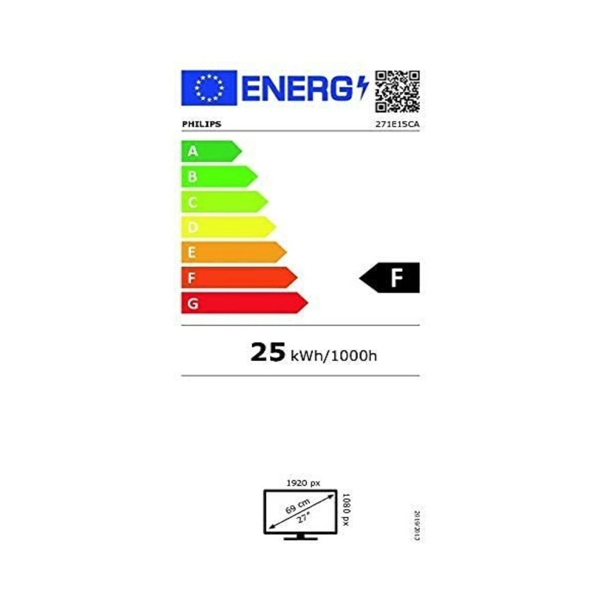 Philips 271E1SCA/00 иілу мониторы HDMI 75 Hz 27 LED VA LCD Flicker free 50-60 Hz-2
