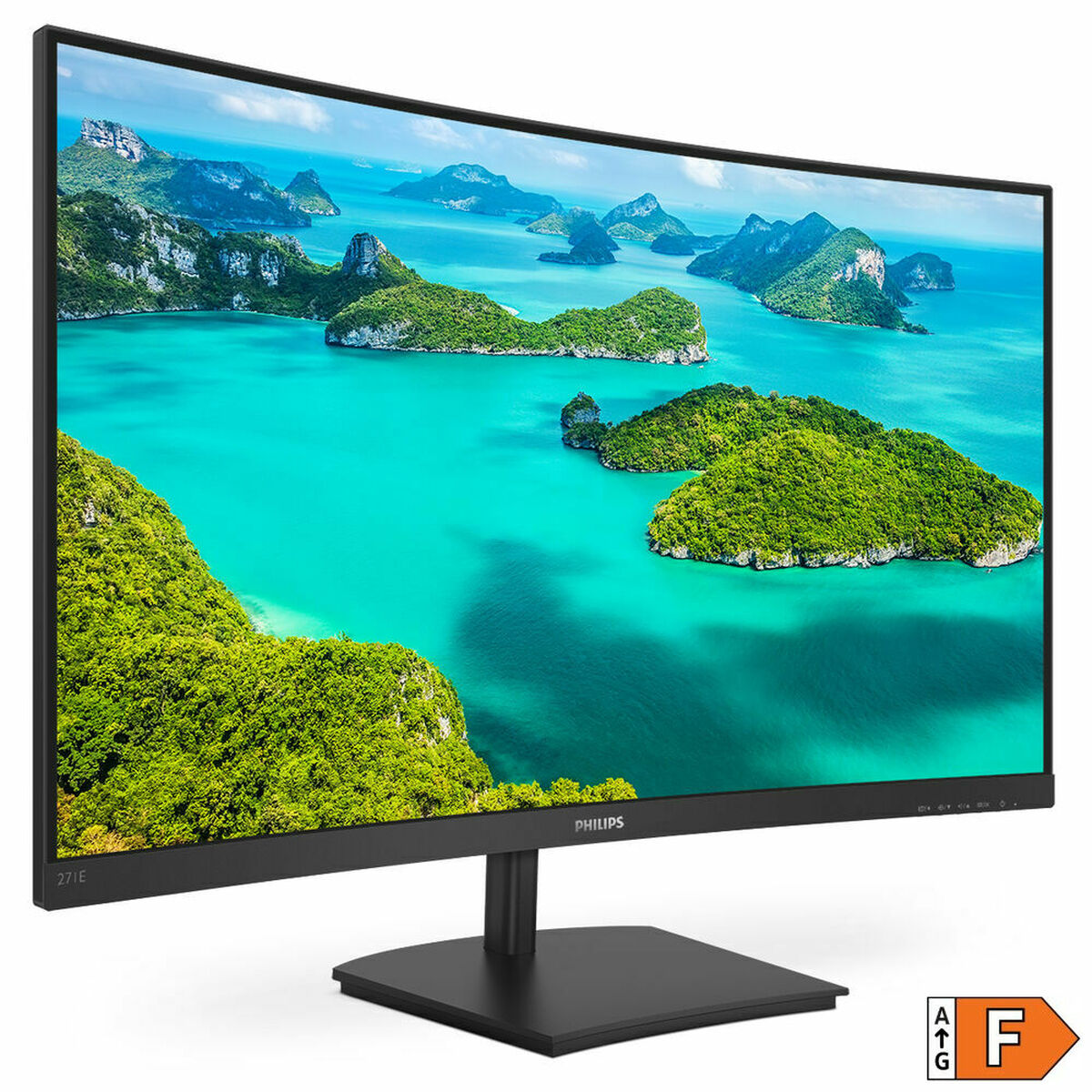 Philips 271E1SCA/00 иілу мониторы HDMI 75 Hz 27 LED VA LCD Flicker free 50-60 Hz-5