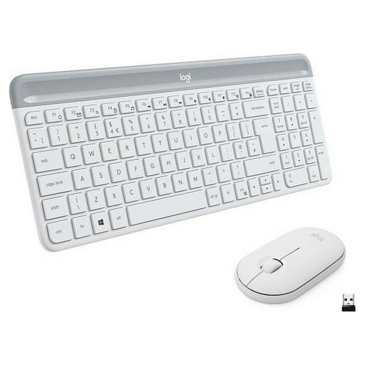 Logitech Mouse and Keyboard MK470 White French AZERTY-2