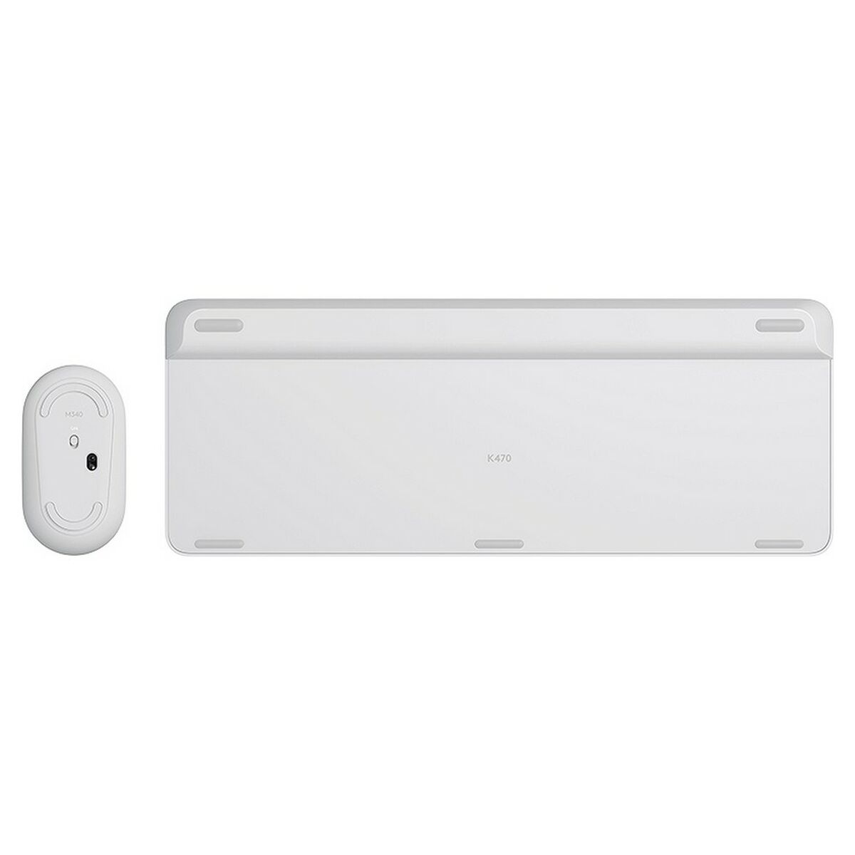 Logitech Mouse and Keyboard MK470 White French AZERTY-3