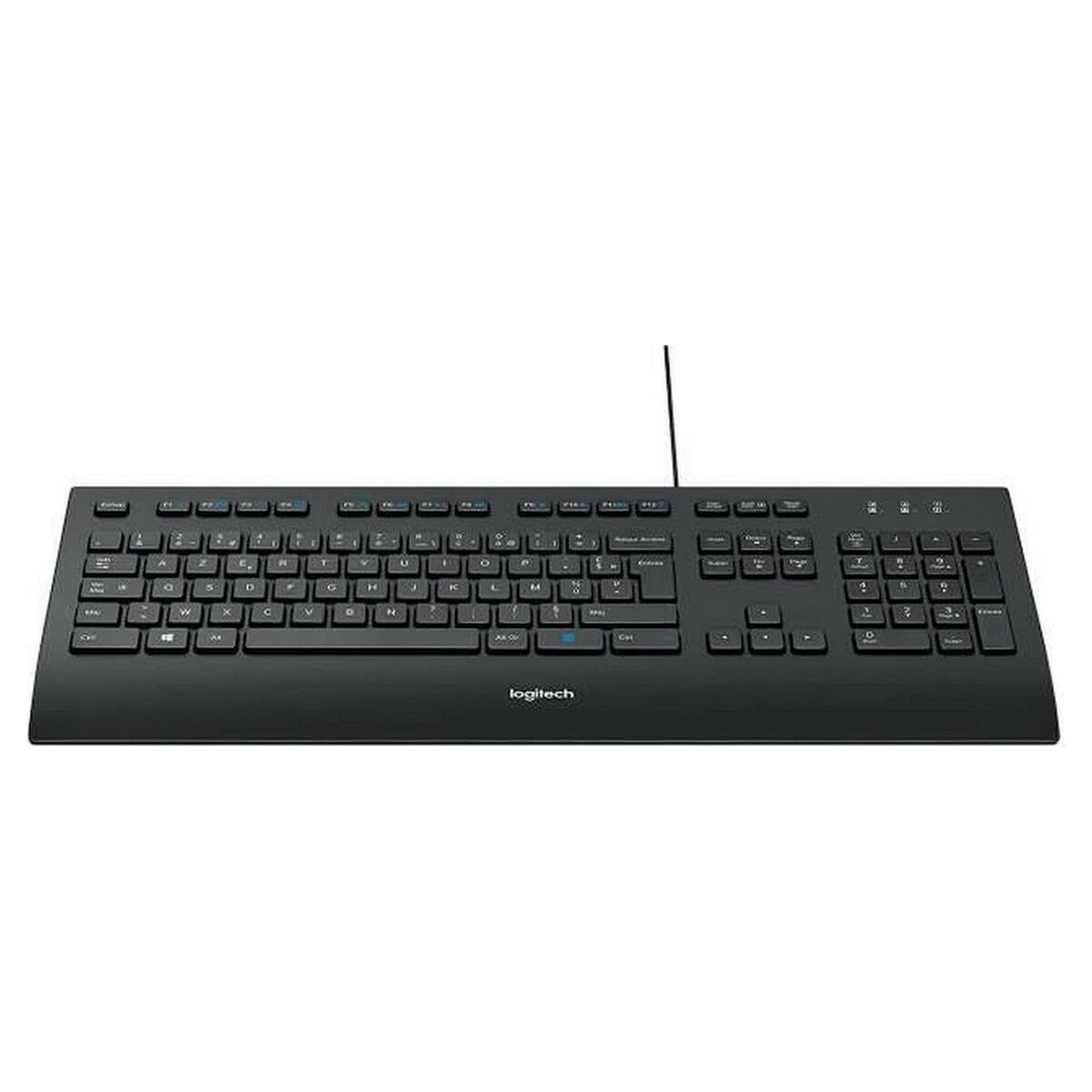Teclado Logitech K280E Preto Francês AZERTY-4