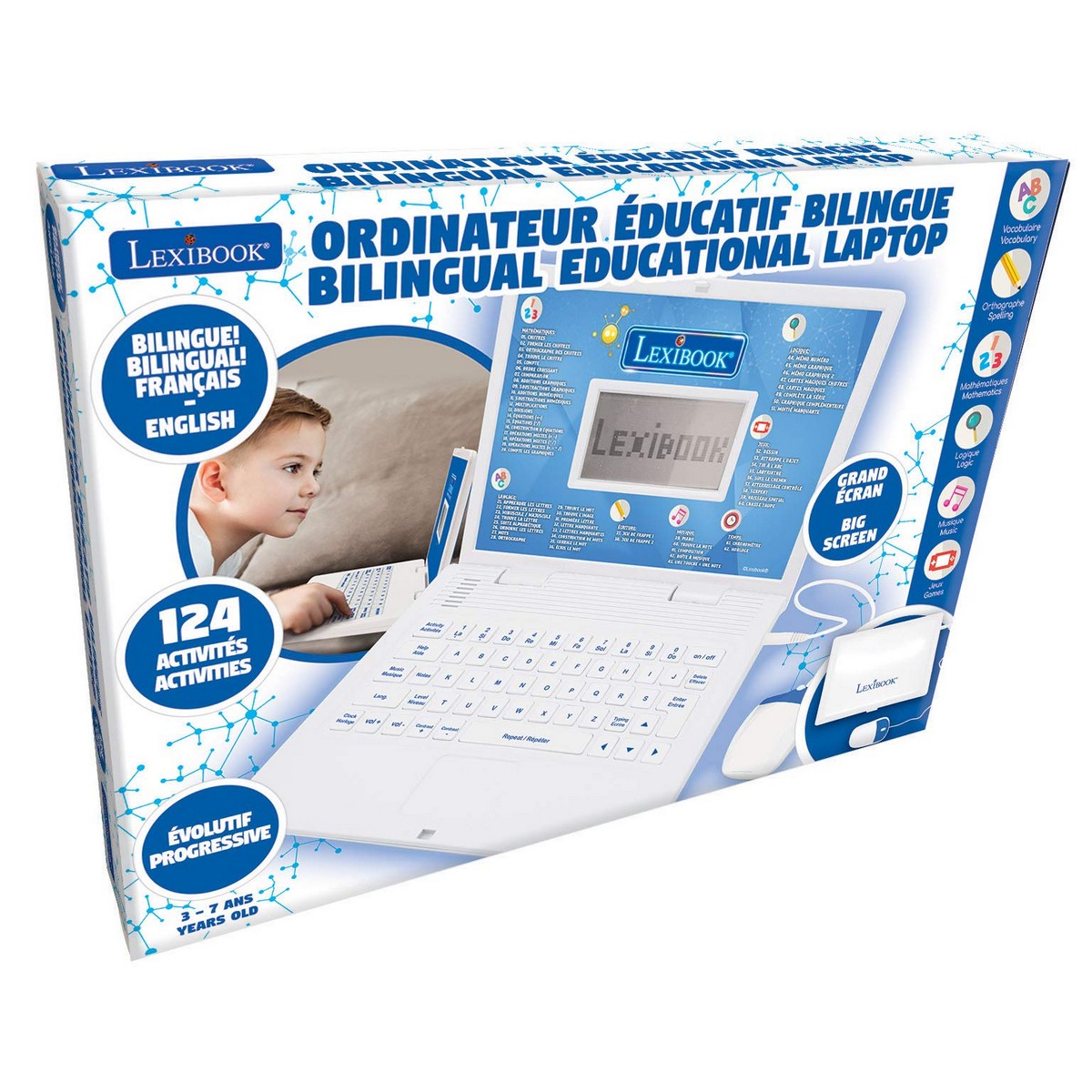 Портативный компьютер Lexibook JC598i1_01 Детский Интерактивная игрушка FR-EN-4