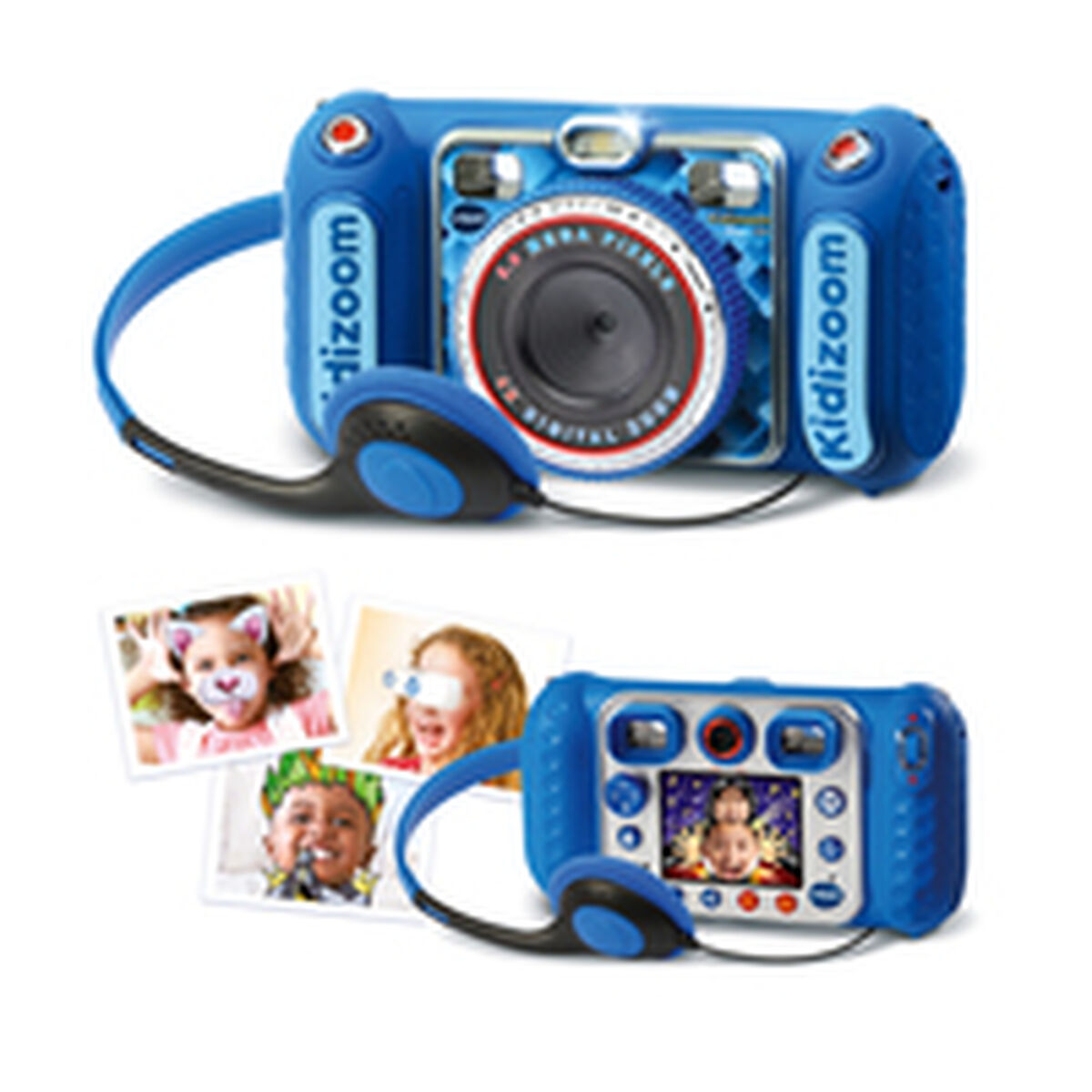 Детская цифровая камера Vtech Duo DX bleu-5
