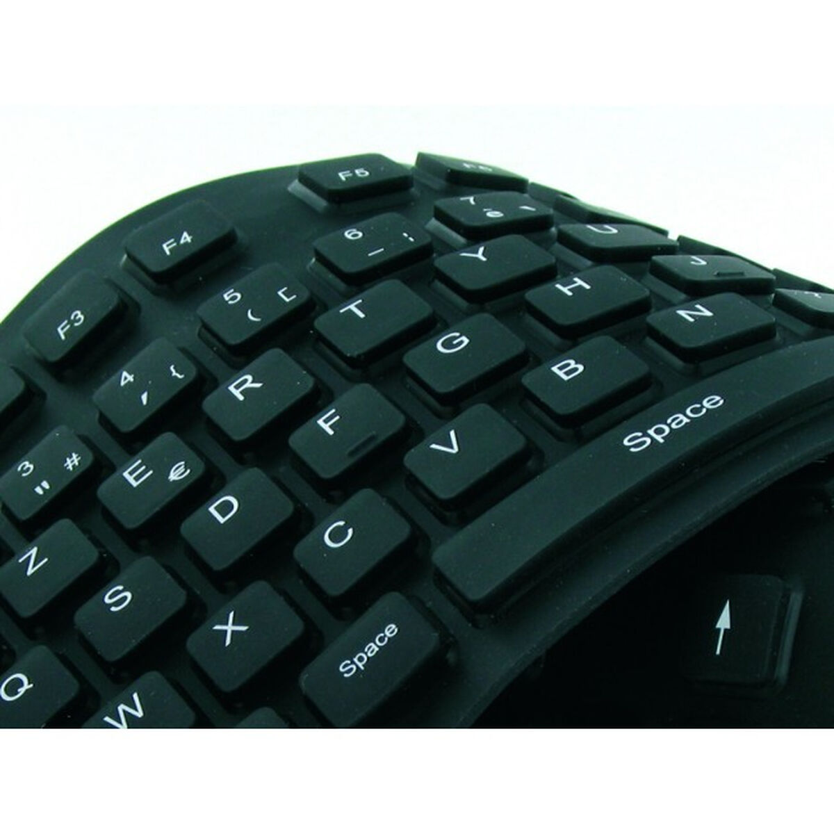 Teclado Mobility Lab ML300559 AZERTY Roll-up Negro-2