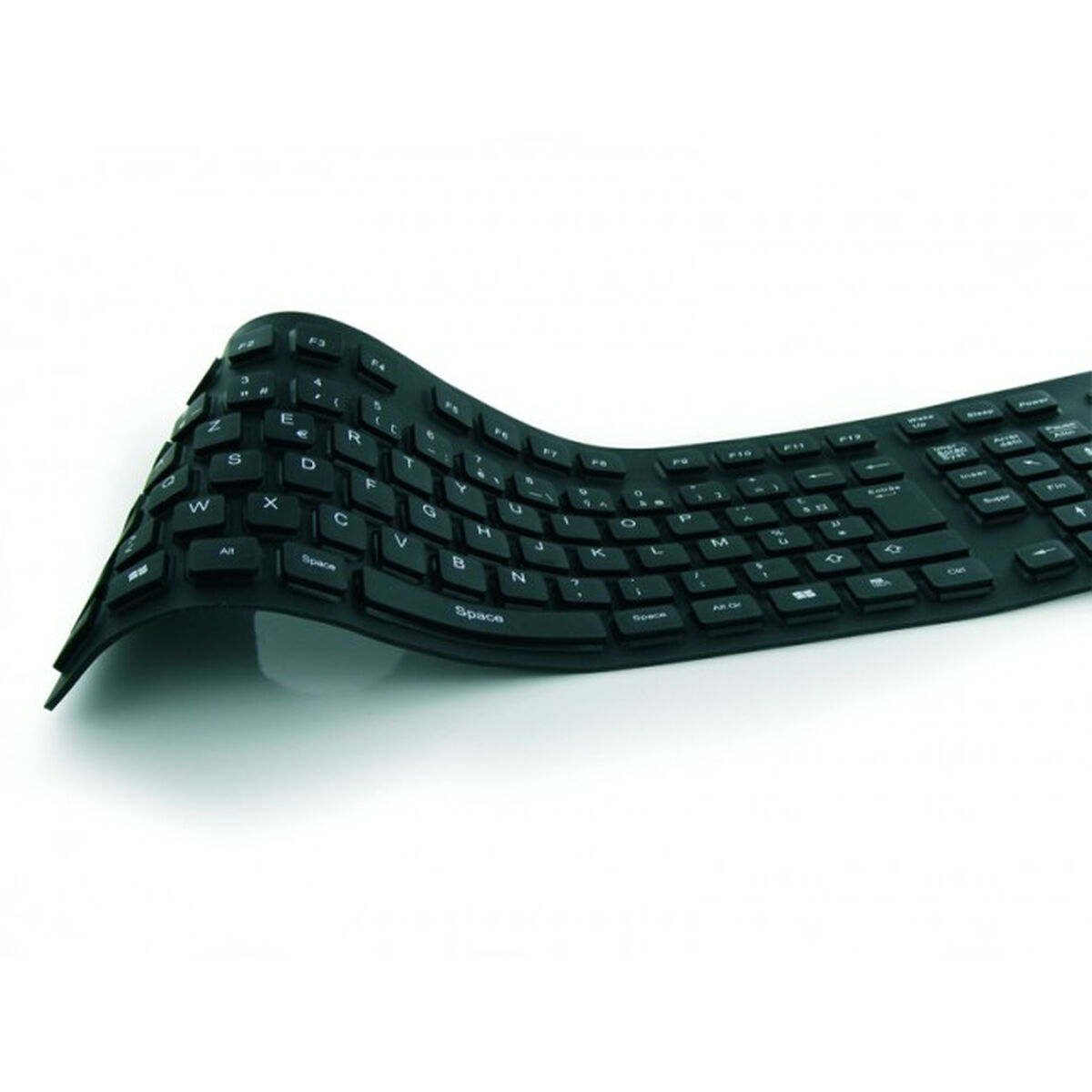 Teclado Mobility Lab ML300559 AZERTY Roll-up Negro-3