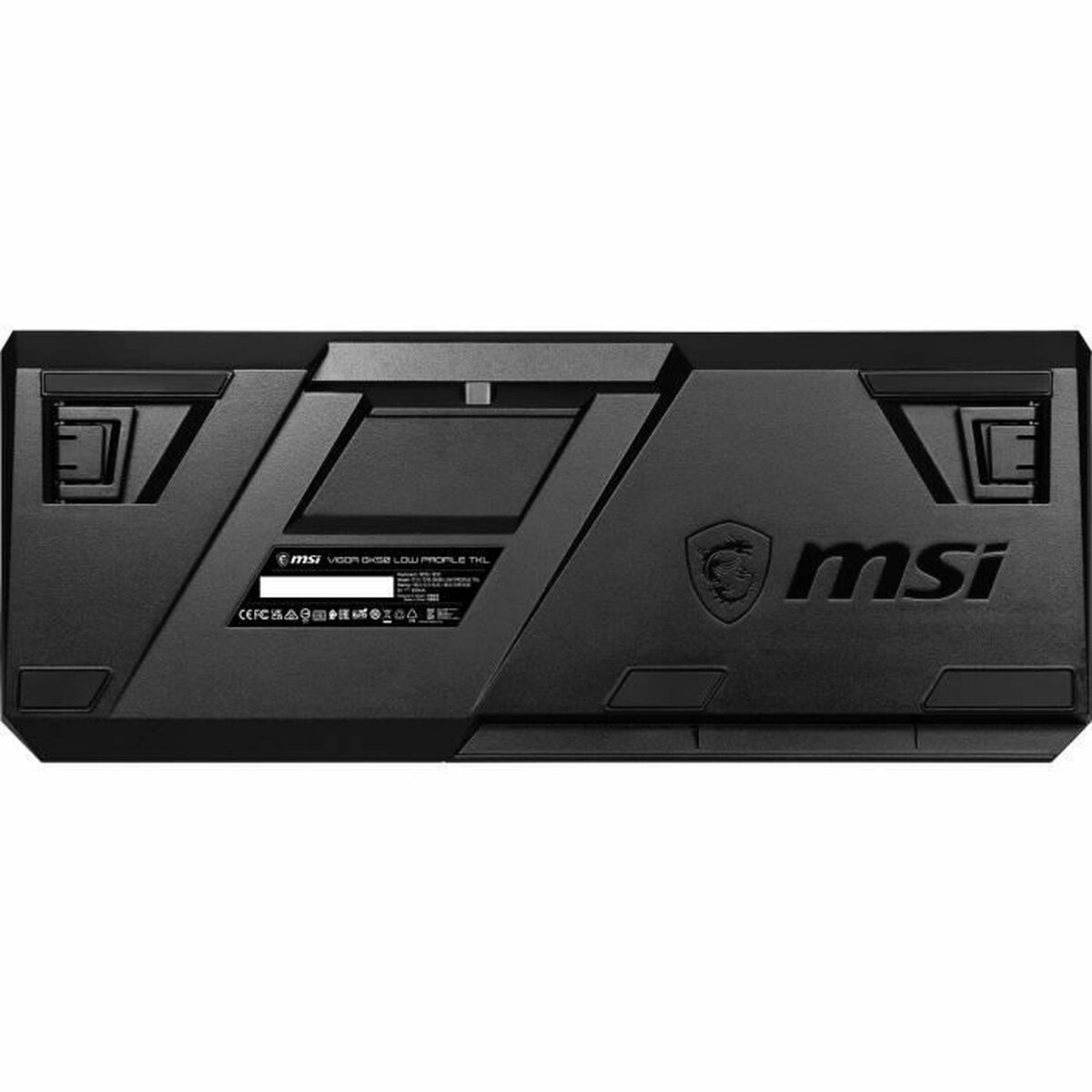 Teclado del juego Gaming MSI Vigor GK50 Perfil bajo TKL francés AZERTY AZERTY-5