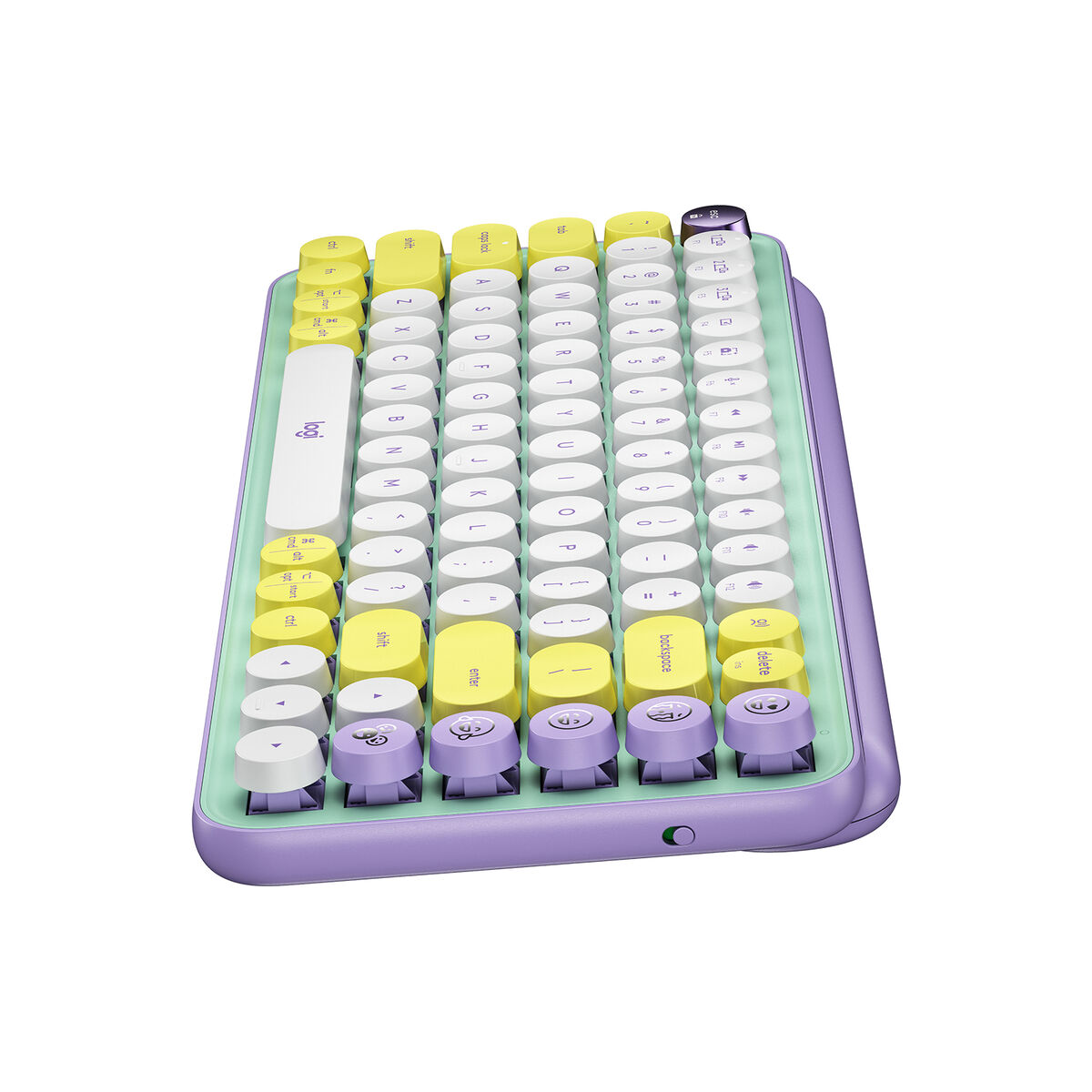 Teclado Logitech POP Francés Verde AZERTY AZERTY-4