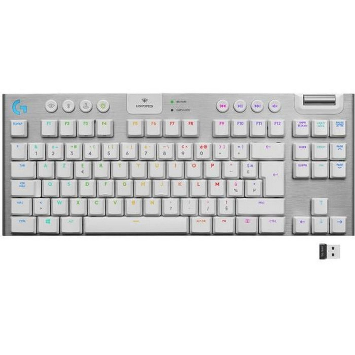 Teclado Bluetooth con soporte para tableta Logitech G915 TKL-2