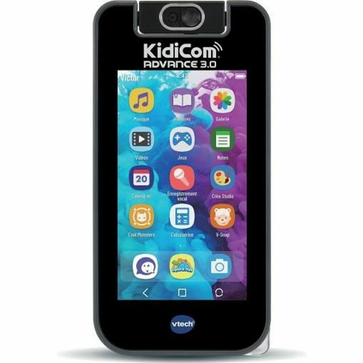 Интерактивный телефон Vtech Kidicom Advance 3.0 Black-2
