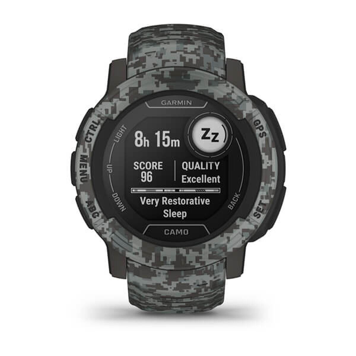 Умные часы GARMIN Instinct 2 Camo Edition Темно-серый 0,9 Чёрный Графитовый-6