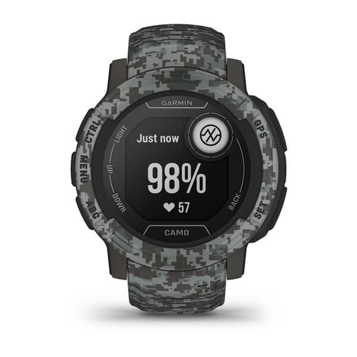 Умные часы GARMIN Instinct 2 Camo Edition Темно-серый 0,9 Чёрный Графитовый-8