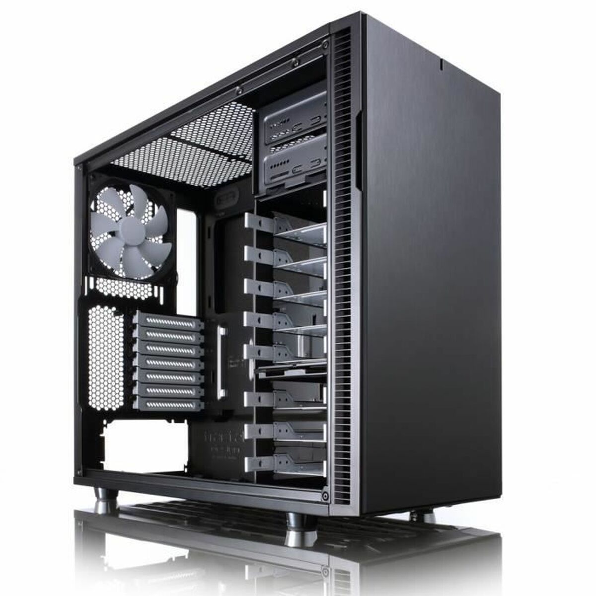 Блок полубашня ATX Galileo Fractal Define R5 Белый Чёрный-2