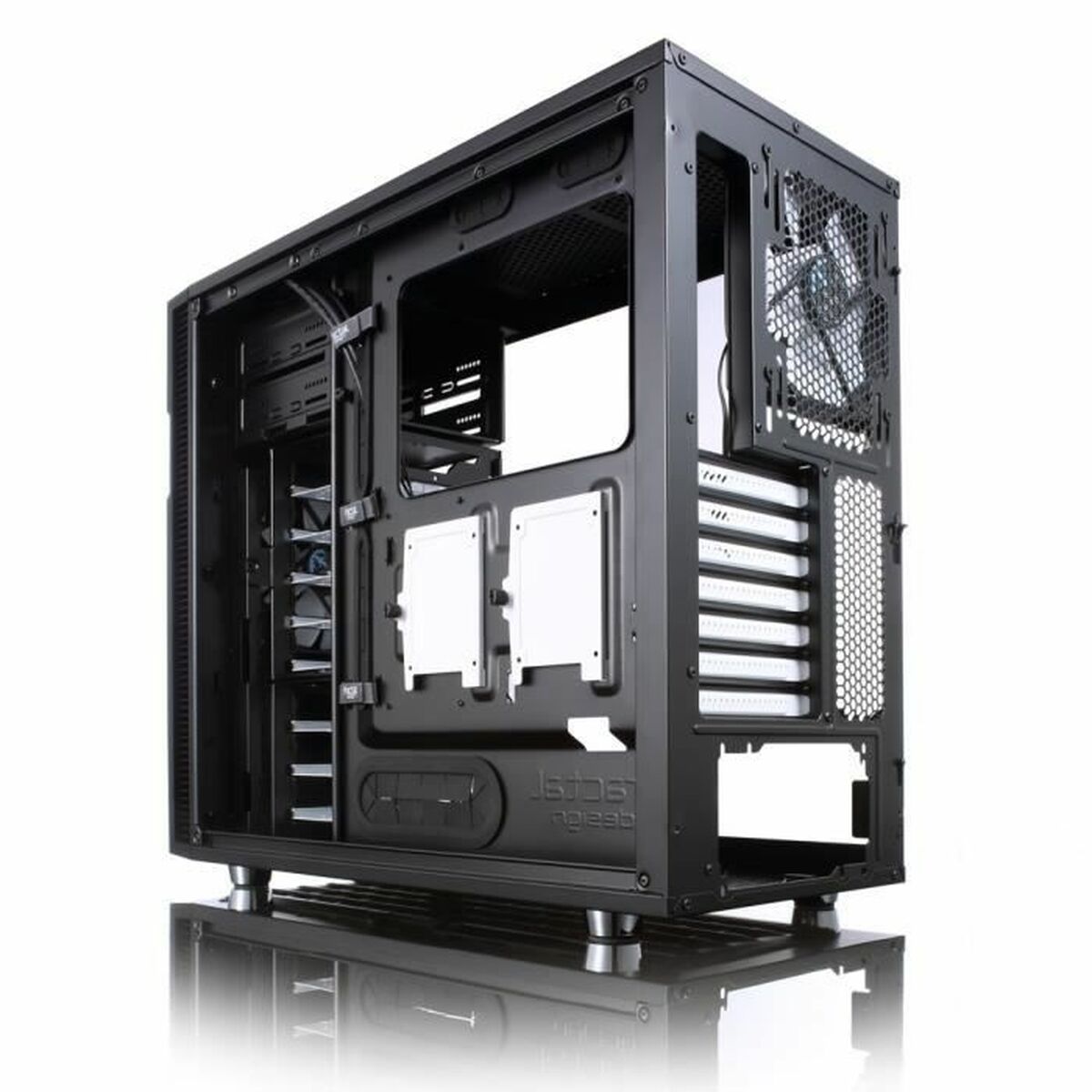 Блок полубашня ATX Galileo Fractal Define R5 Белый Чёрный-3
