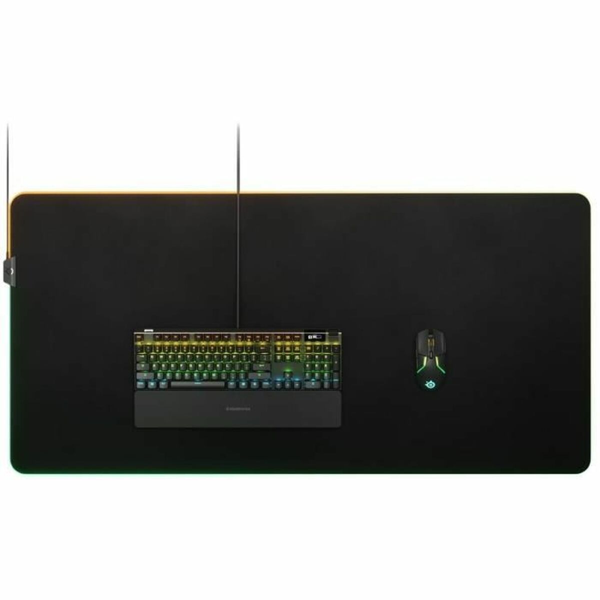 Игровой коврик SteelSeries Prism Cloth 3XL 59 x 122 x 0,4 cm Чёрный-4