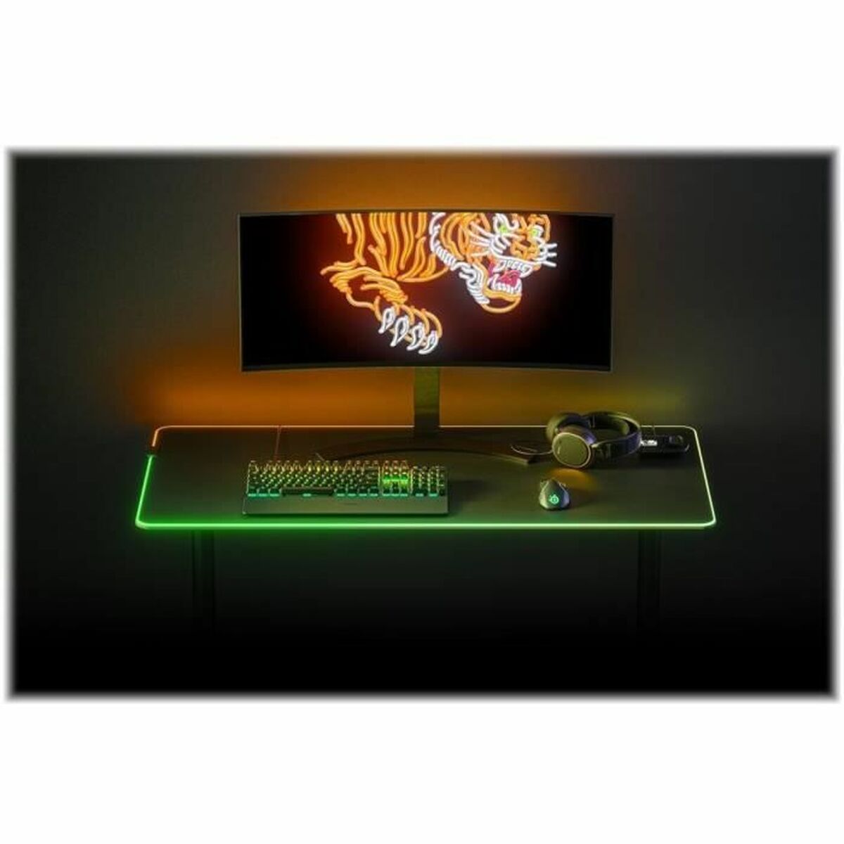 Игровой коврик SteelSeries Prism Cloth 3XL 59 x 122 x 0,4 cm Чёрный-7
