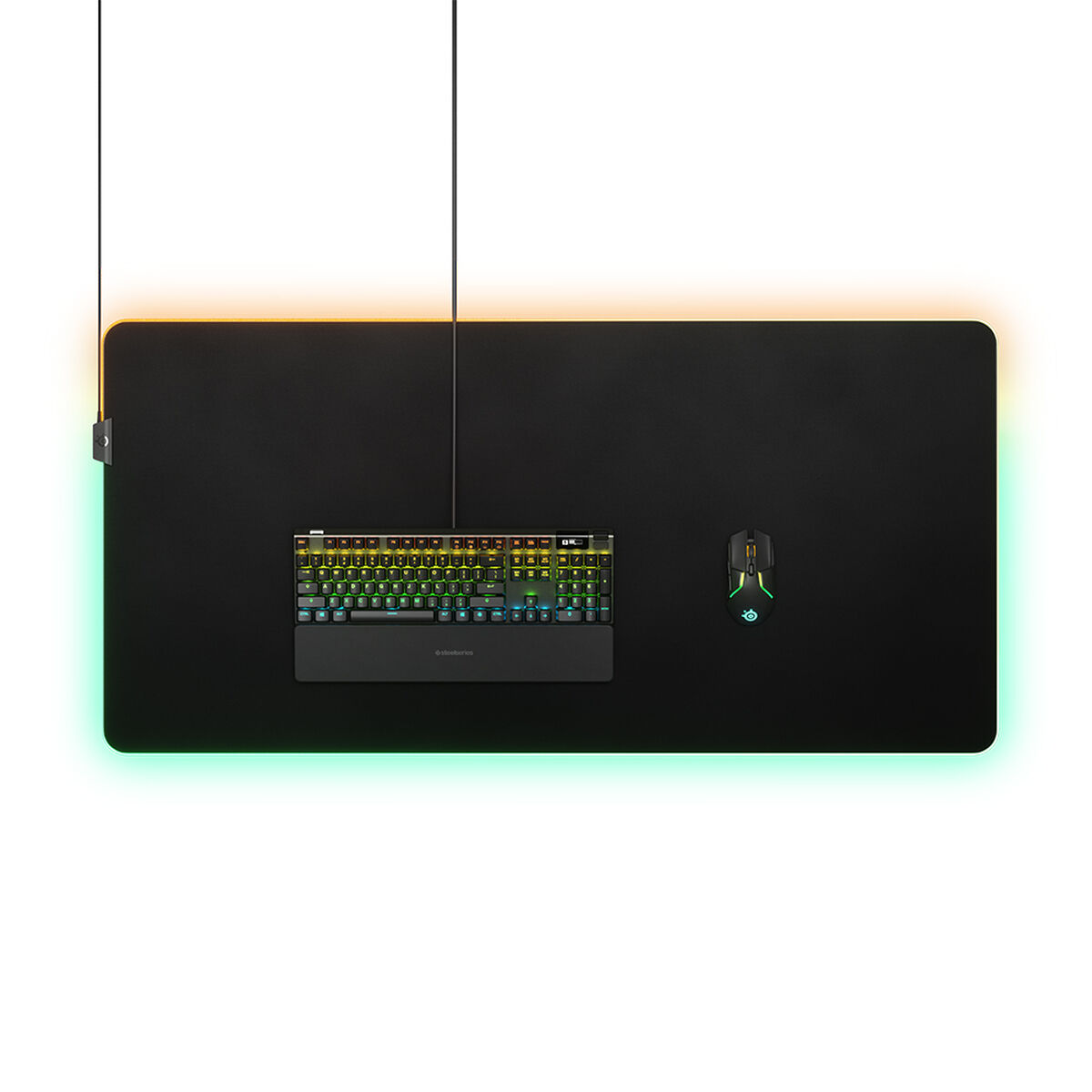 Игровой коврик SteelSeries Prism Cloth 3XL 59 x 122 x 0,4 cm Чёрный-8