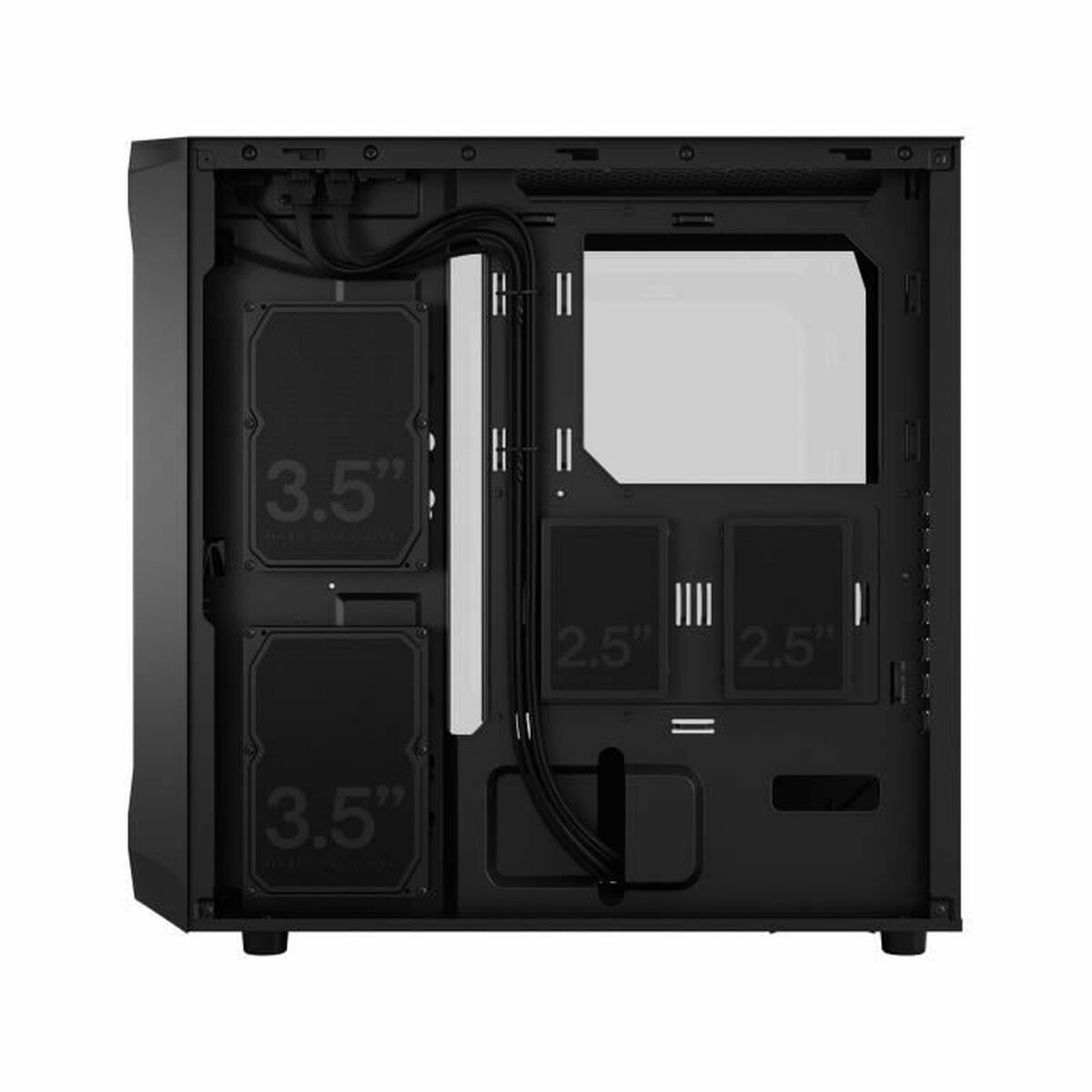 Блок полубашня ATX Galileo Fractal Focus 2 Чёрный-4