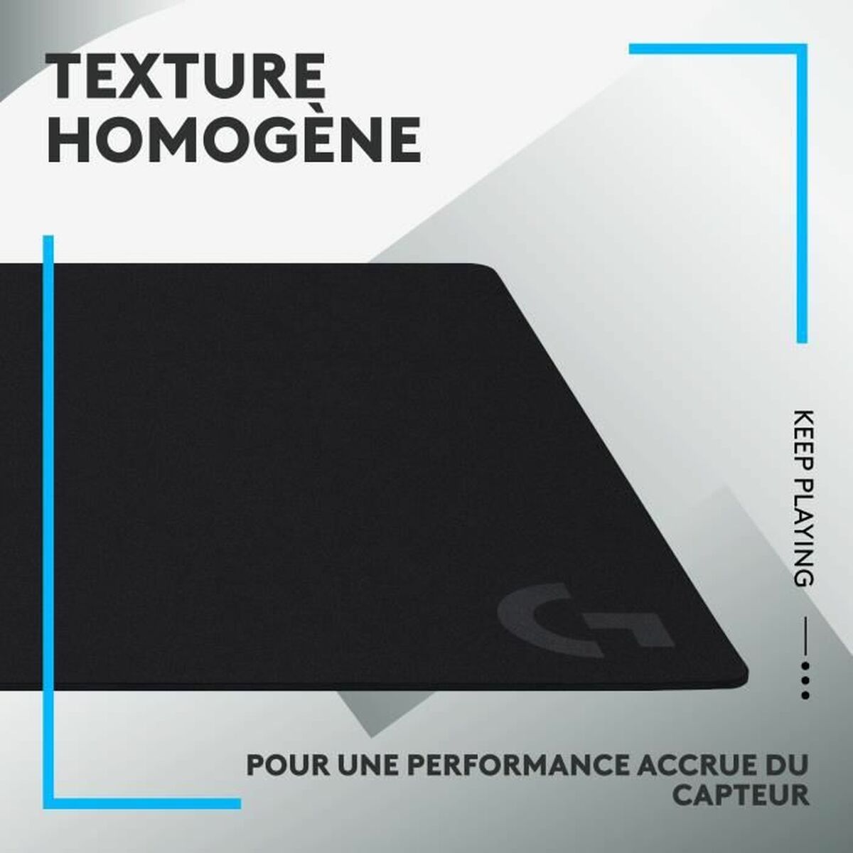 Нескользящий коврик Logitech G840 Чёрный-4