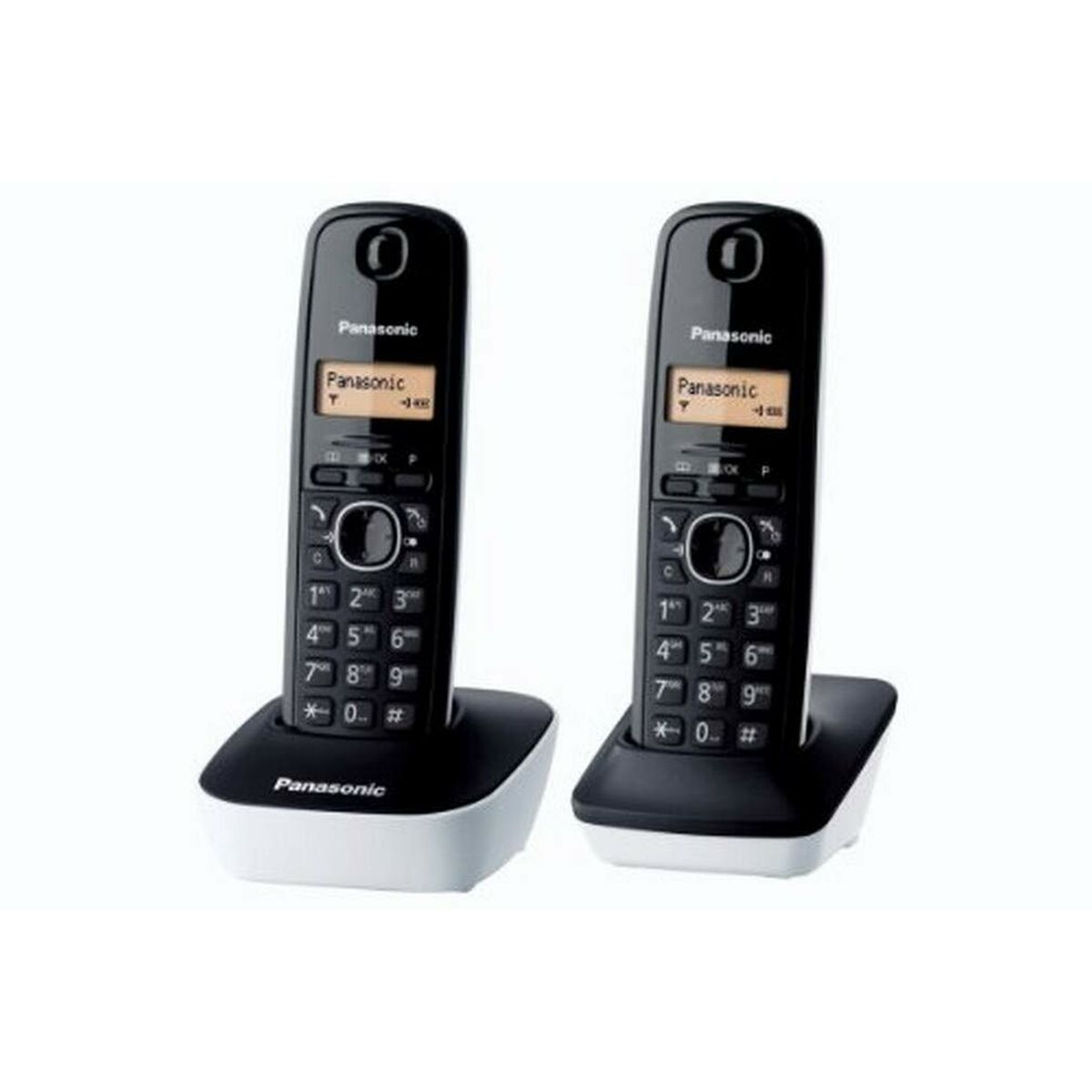 Беспроводный телефон Panasonic KX-TG1612 Янтарь Черный/Белый-2
