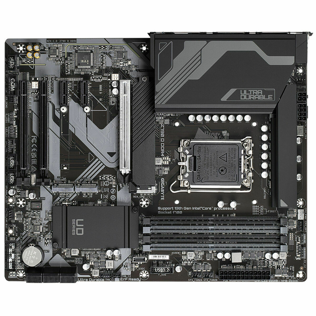 Материнская плата Gigabyte Z790 D DDR4 256 MB Intel LGA 1700-2