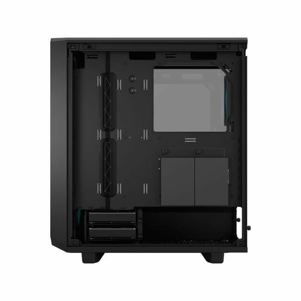 Блок полубашня ATX Galileo Fractal Meshify 2 Compact Lite Чёрный-2