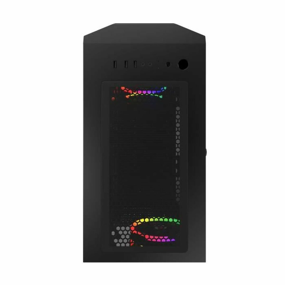 Блок полубашня ATX Galileo MRED rgb dream eyes Чёрный-3