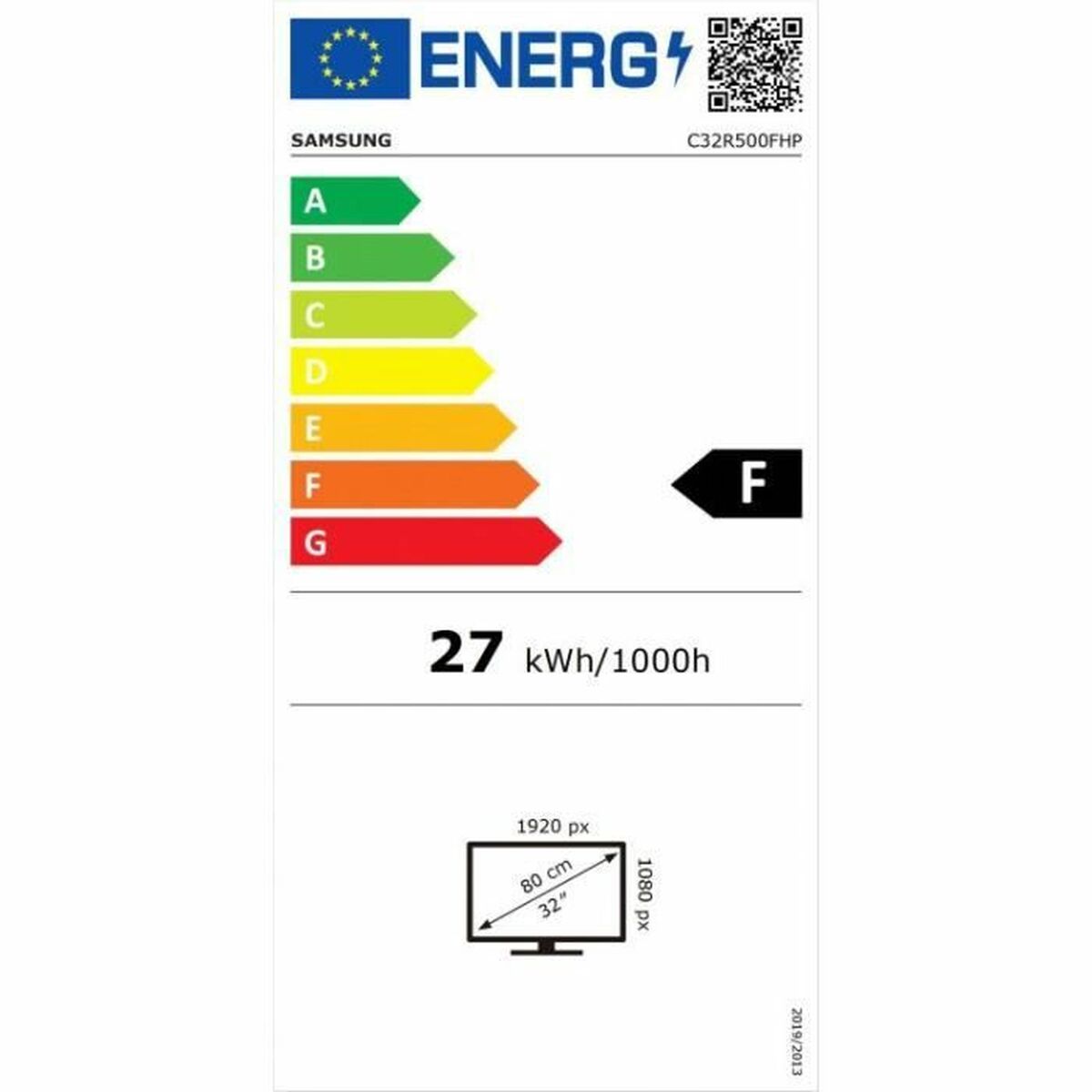 Monitor Samsung CR50 32 32 LED VA AMD FreeSync Flicker free 75 Hz-4