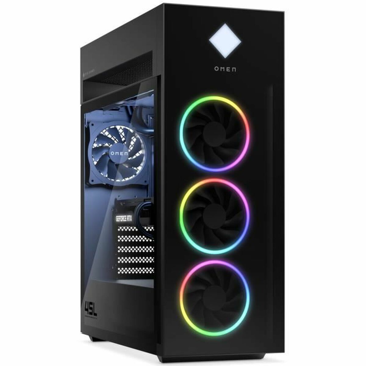 Настольный ПК HP GT22-1037NF Intel Core i7-13700KF 1 TB 32 GB Nvidia Geforce RTX 4090-4