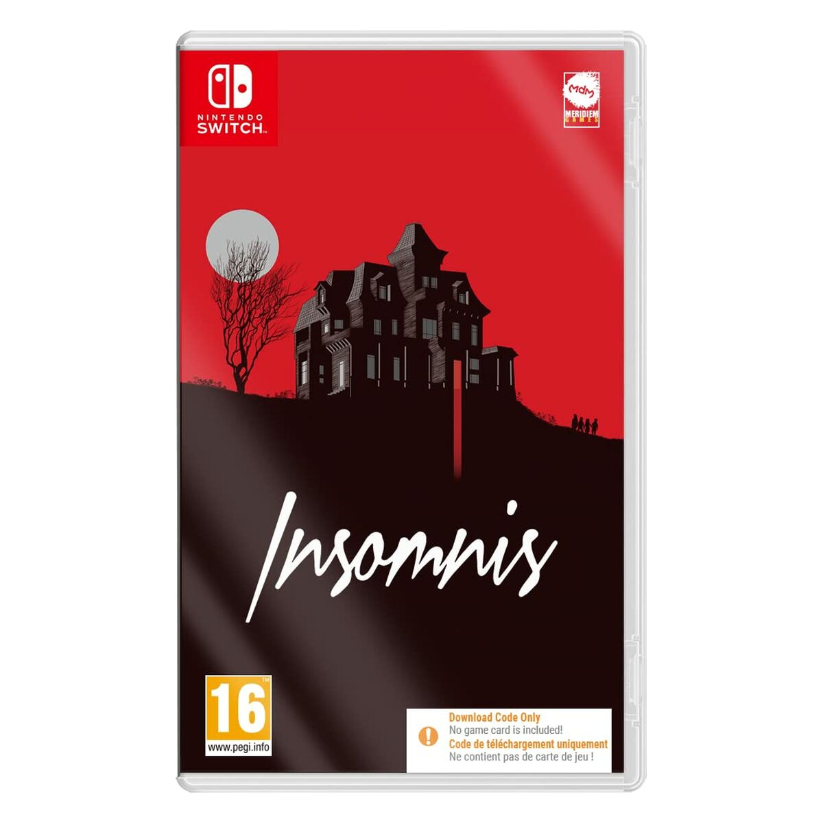 Videospiel für Switch Meridiem Games Insomnis Download Code