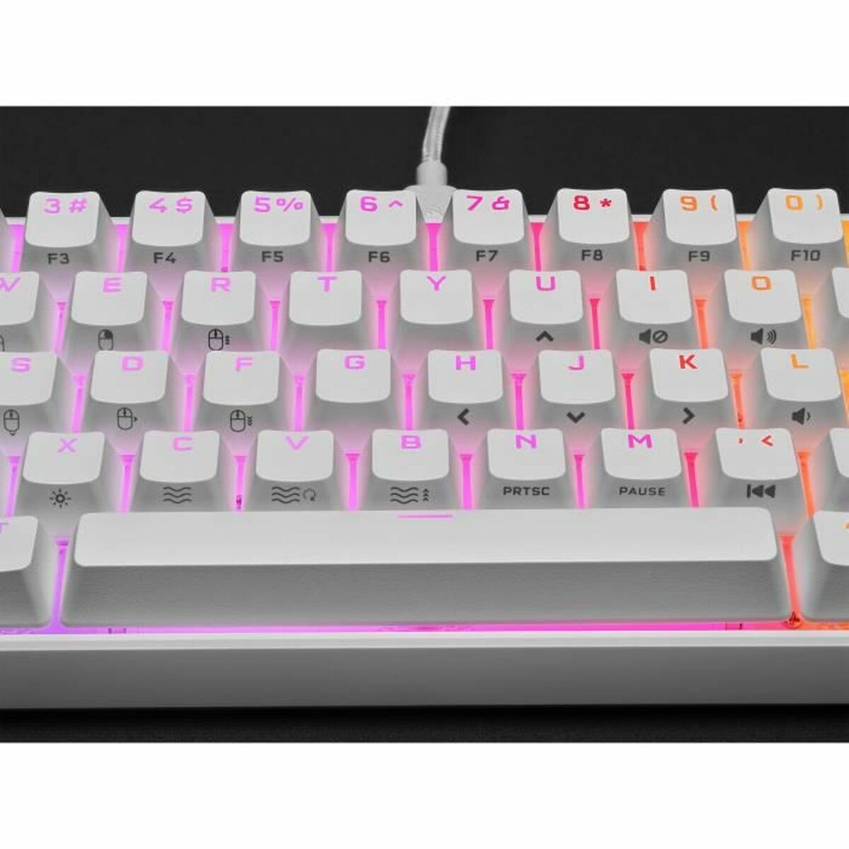 Corsair K65 RGB Mini Azerty Französisch Schwarz-4