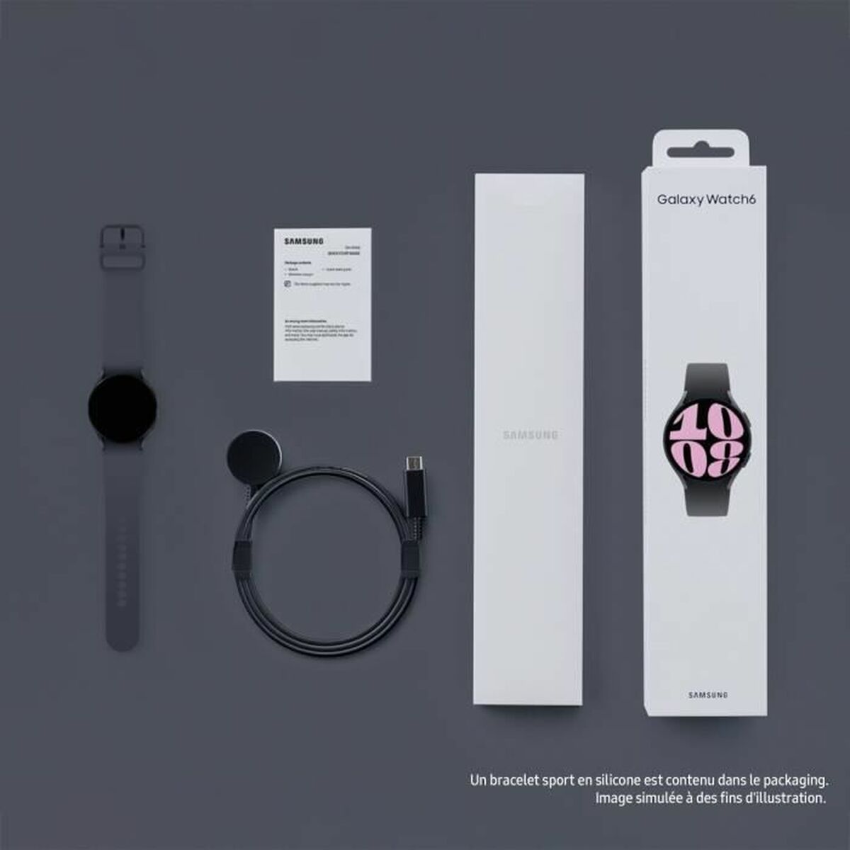 Умные часы Samsung 8806095076010 Чёрный Графитовый 1,3 40 mm-4