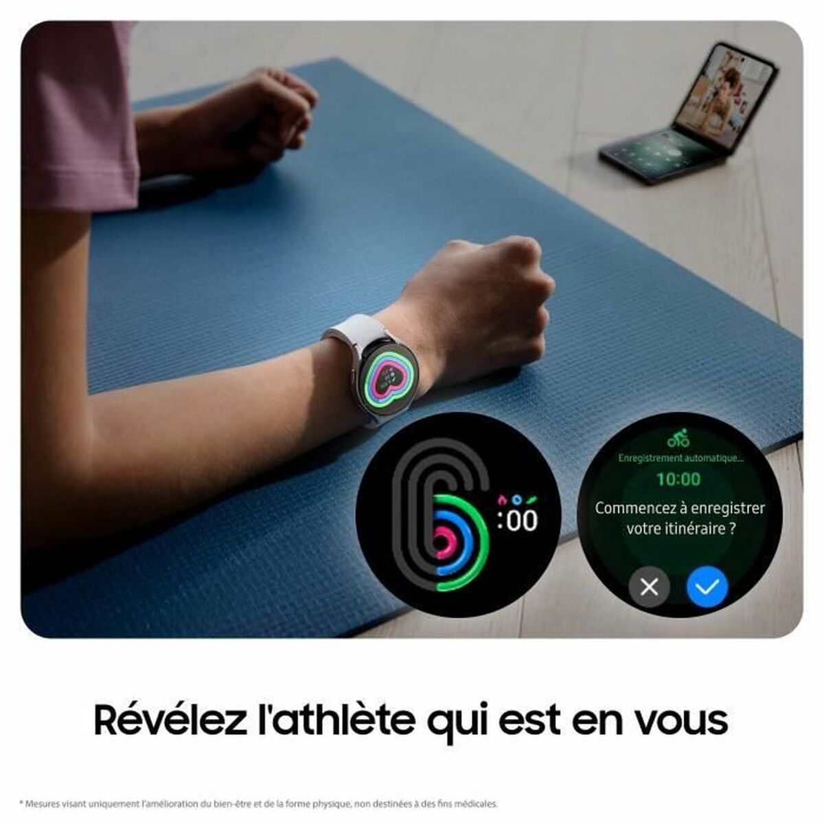 Умные часы Samsung Watch 6 Чёрный Графитовый 1,3 40 mm-6