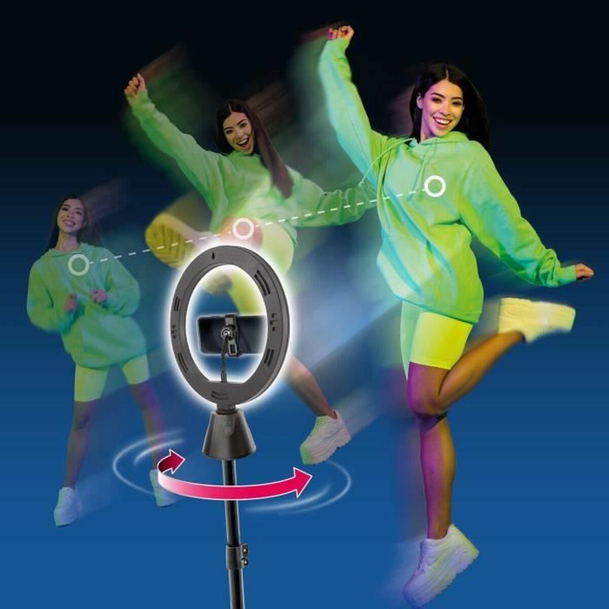 Кольцевой светильник для селфи Canal Toys Studio creator video maker KIT 360º-5