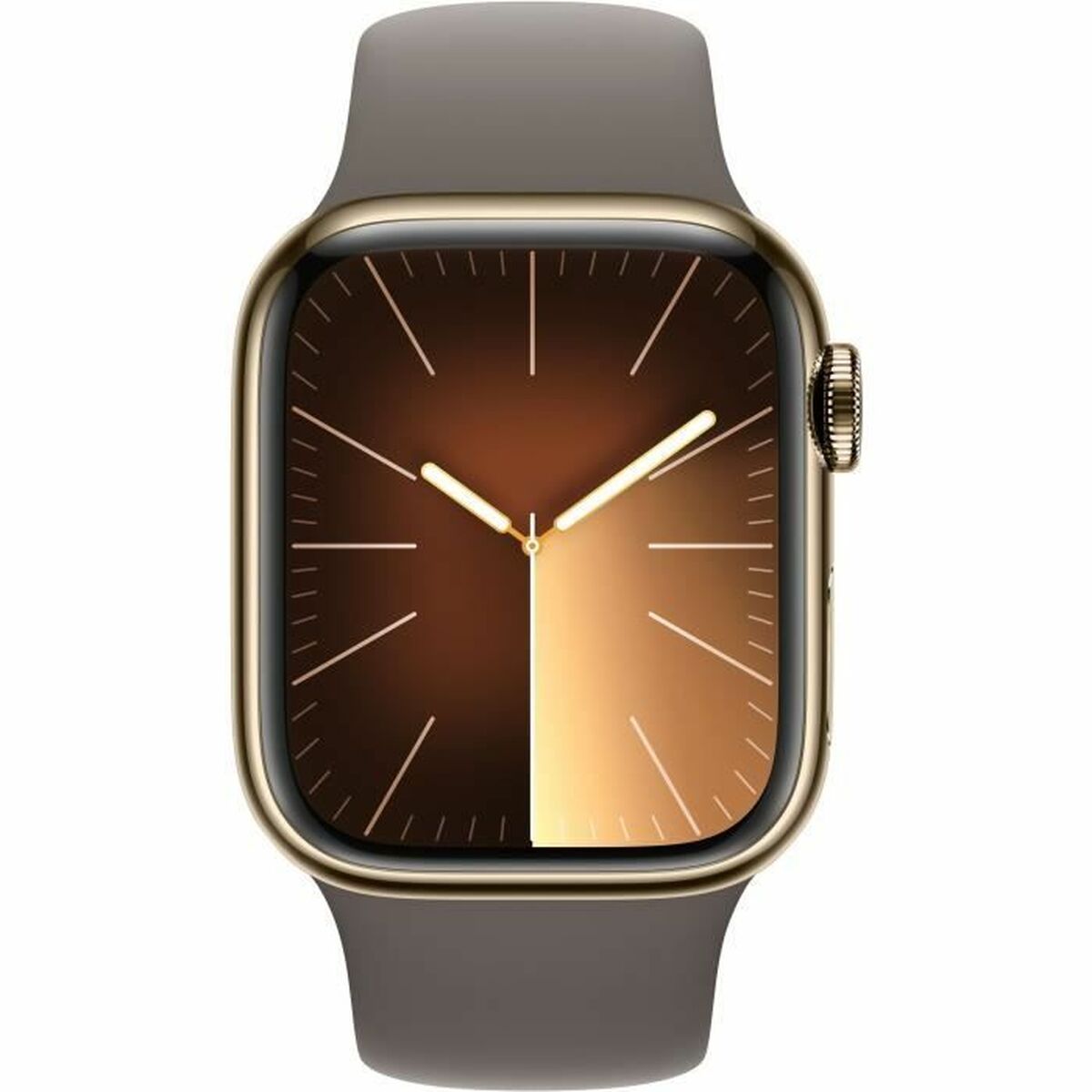 Умные часы Apple Series 9 Коричневый Позолоченный 41 mm-5