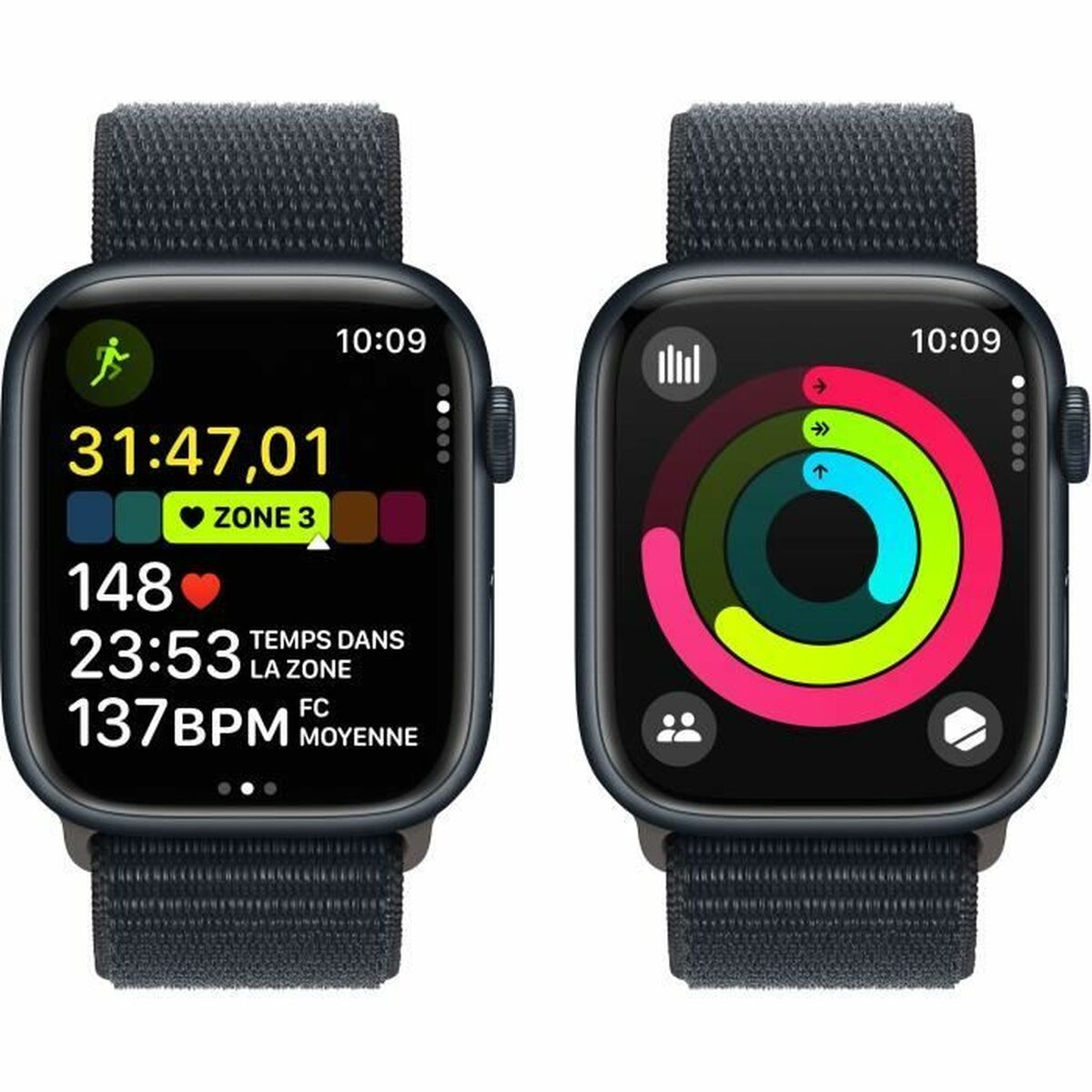Умные часы Apple Series 9 Чёрный 41 mm-3