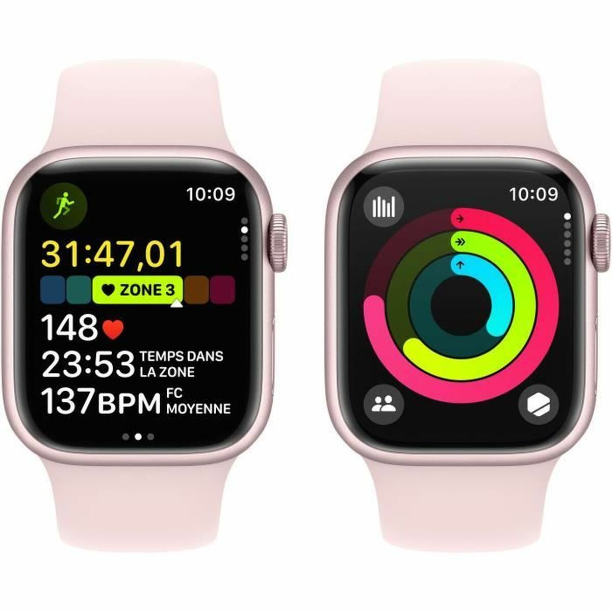 Умные часы Apple Series 9 Розовый 41 mm-5