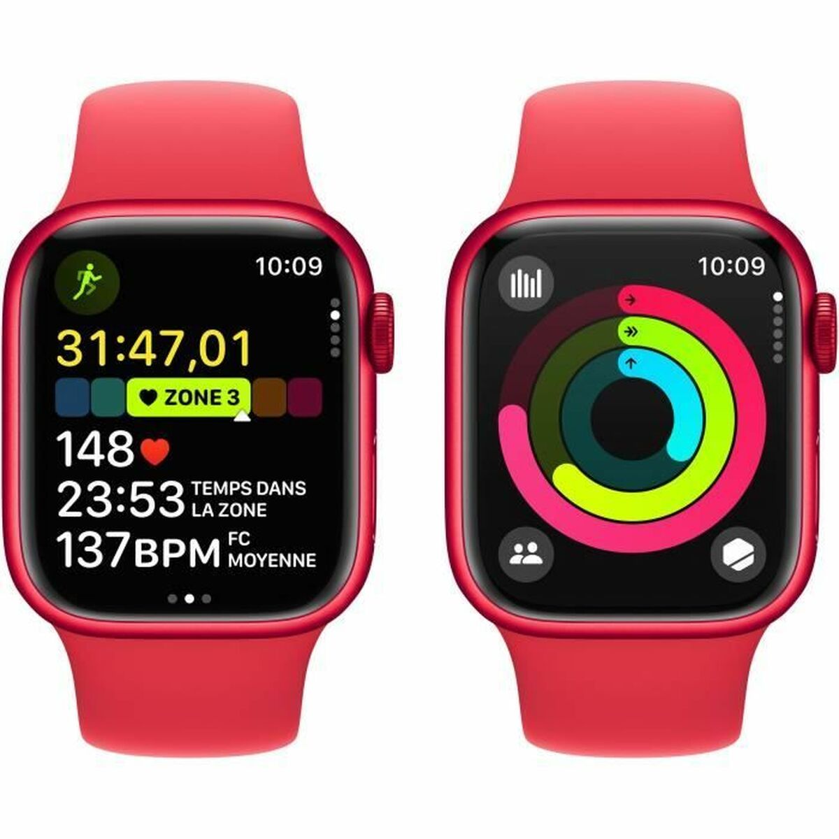 Умные часы Apple Series 9 Красный 41 mm-3