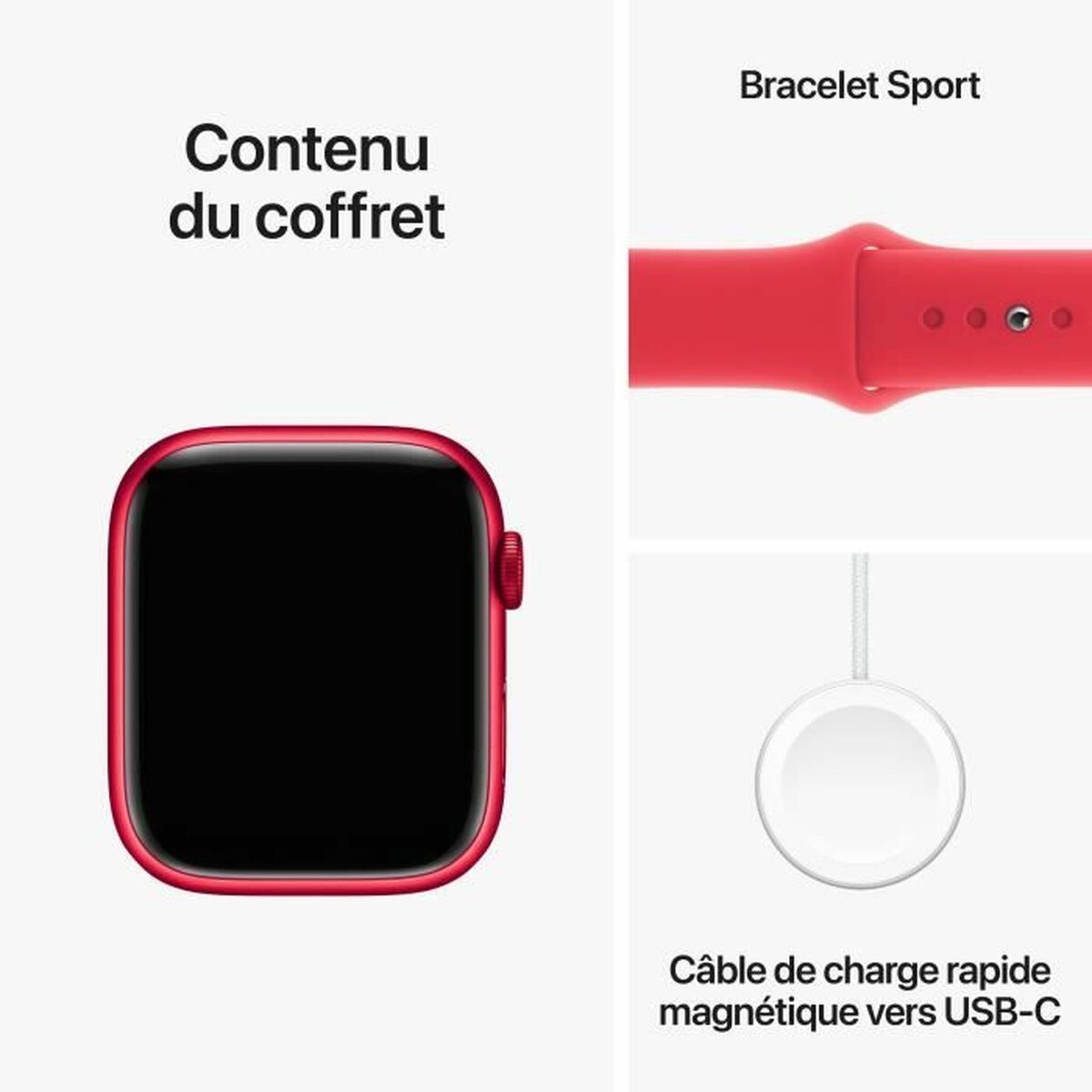 Умные часы Apple Series 9 Красный 45 mm-2