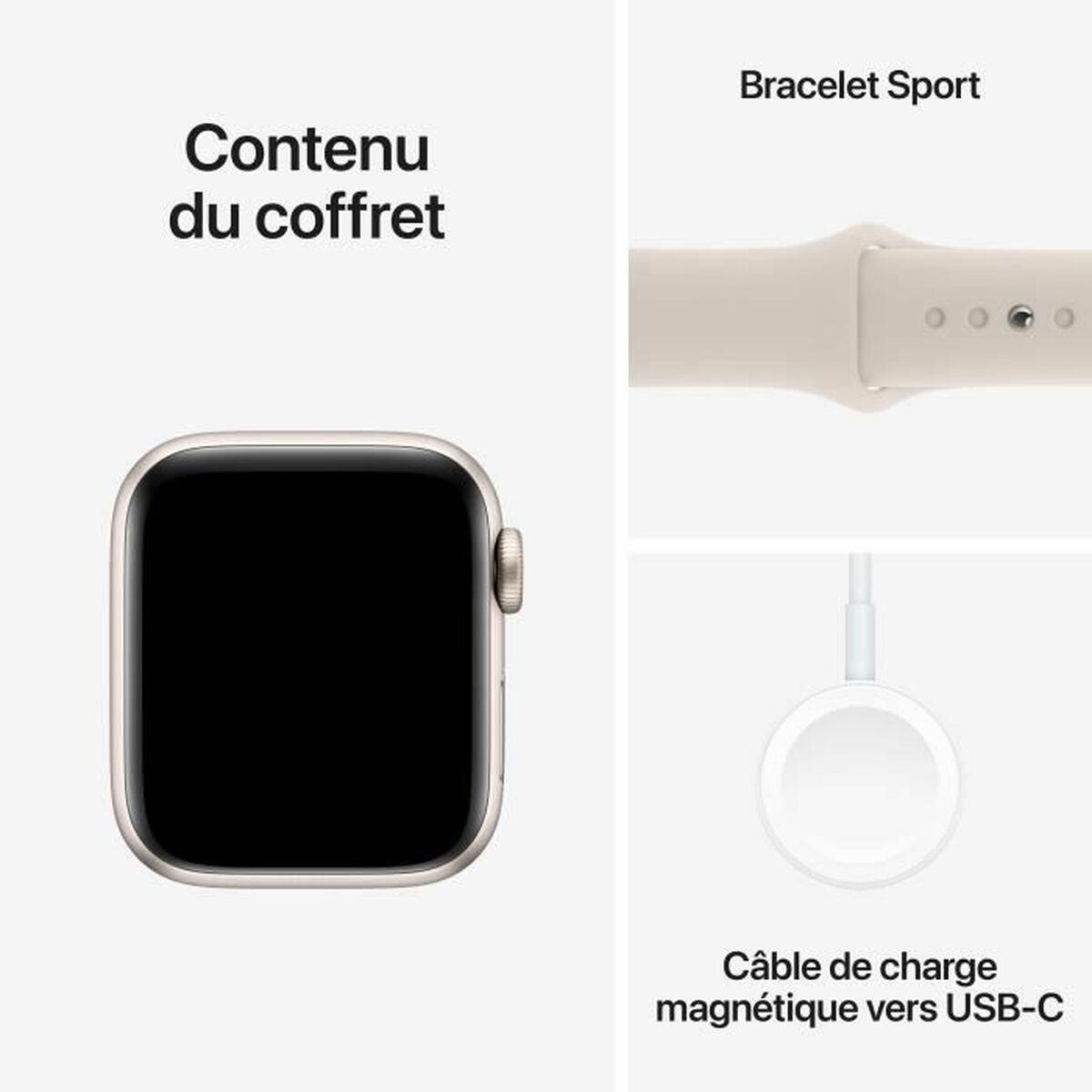 Умные часы Apple SE Бежевый 40 mm-6